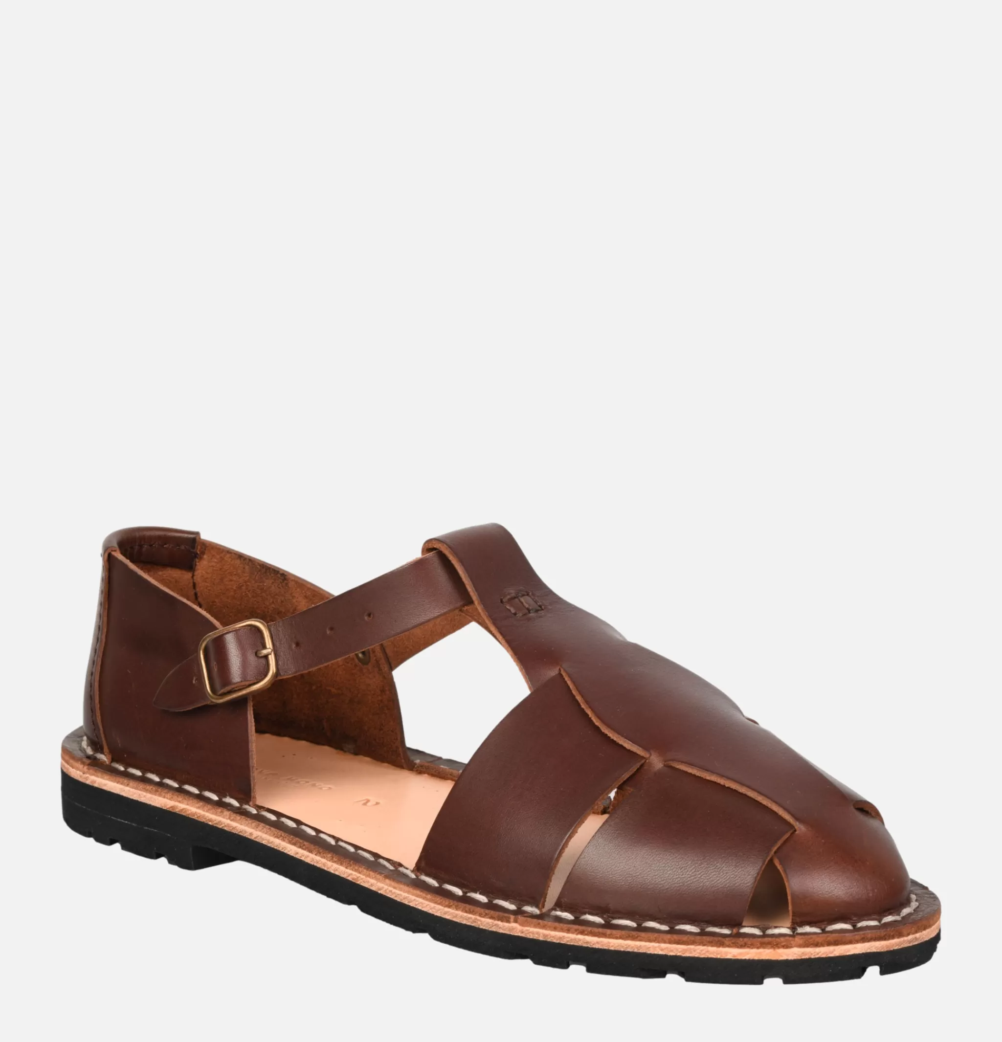 STEVE MONO Sandales | Artisanal Sandal Shoe 10/17  Coffee