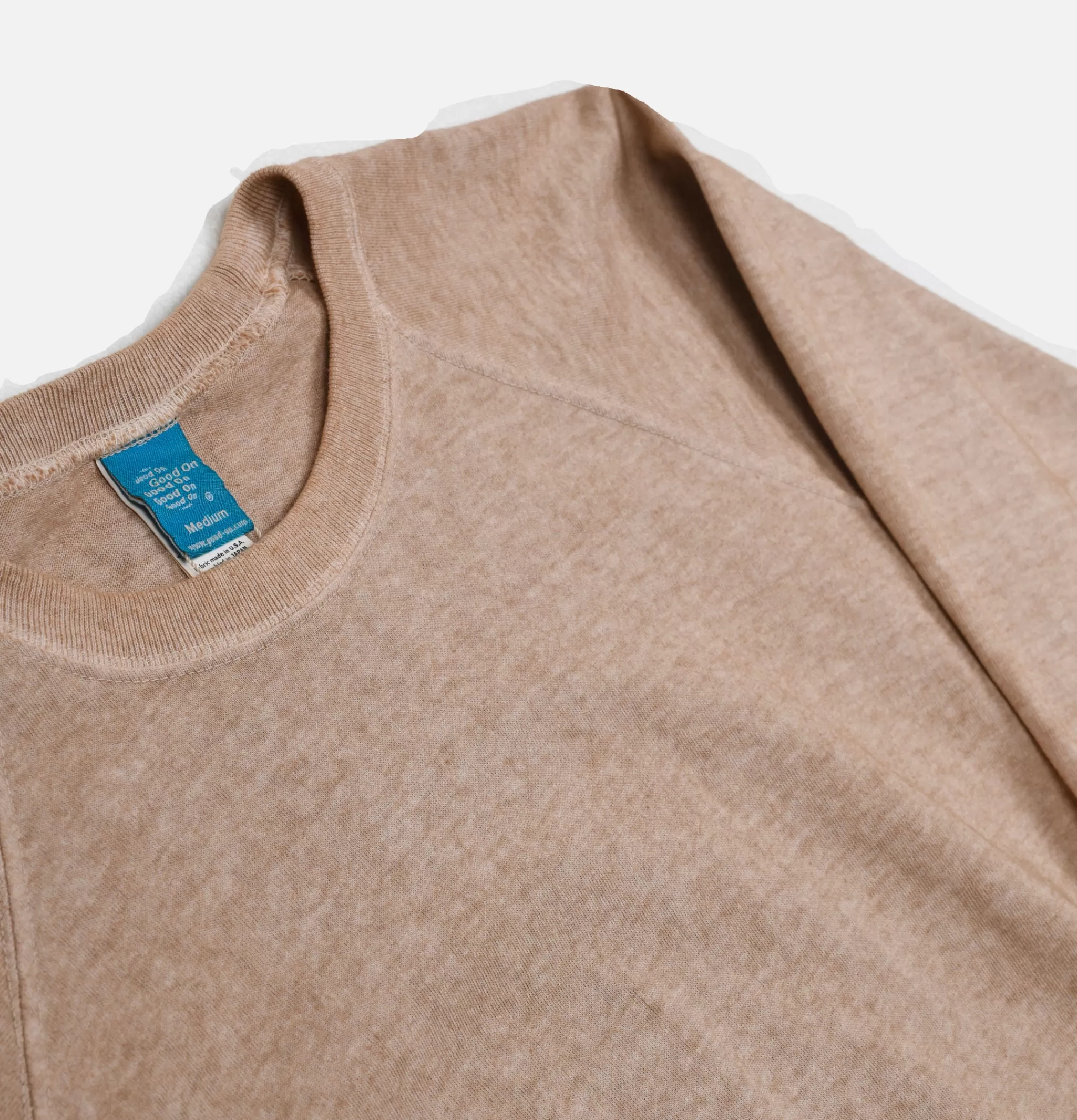 GOOD ON T-shirts | Baseball Tee Latte