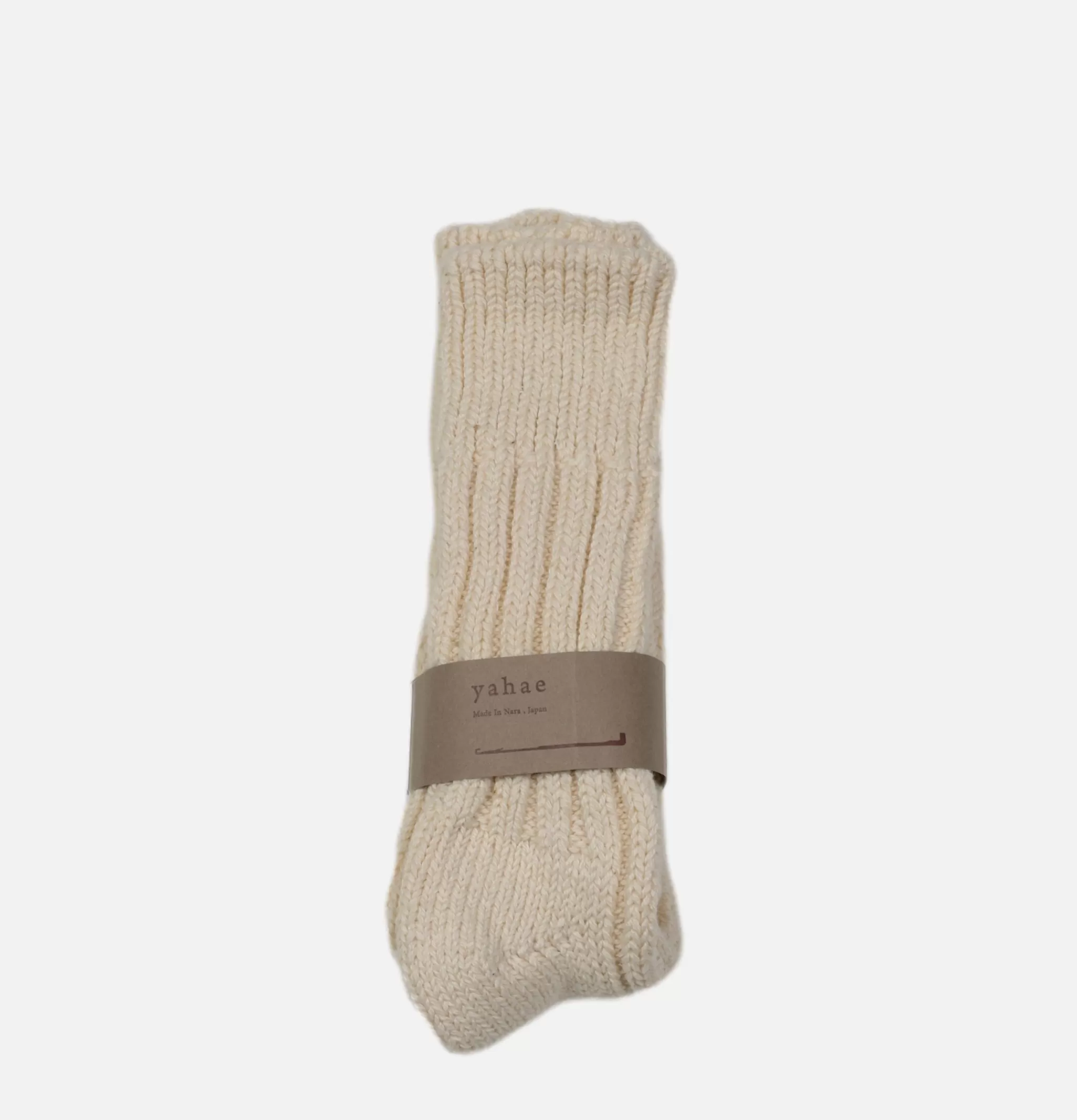 YAHAE Autres | Chaussettes | Bentley Row Gauge Socks Natural