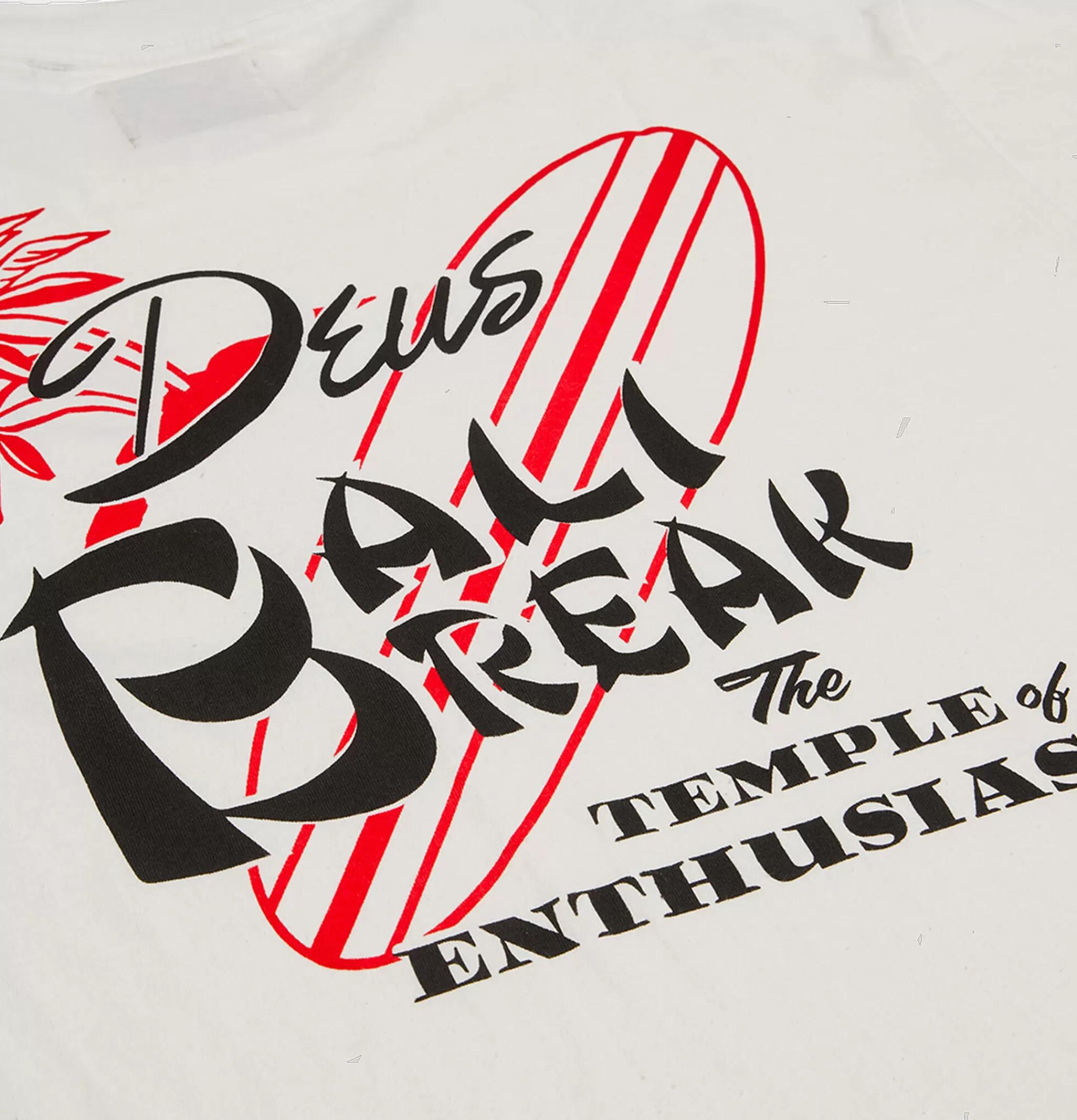 DEUS T-shirts | Breaker Tee Vintage White