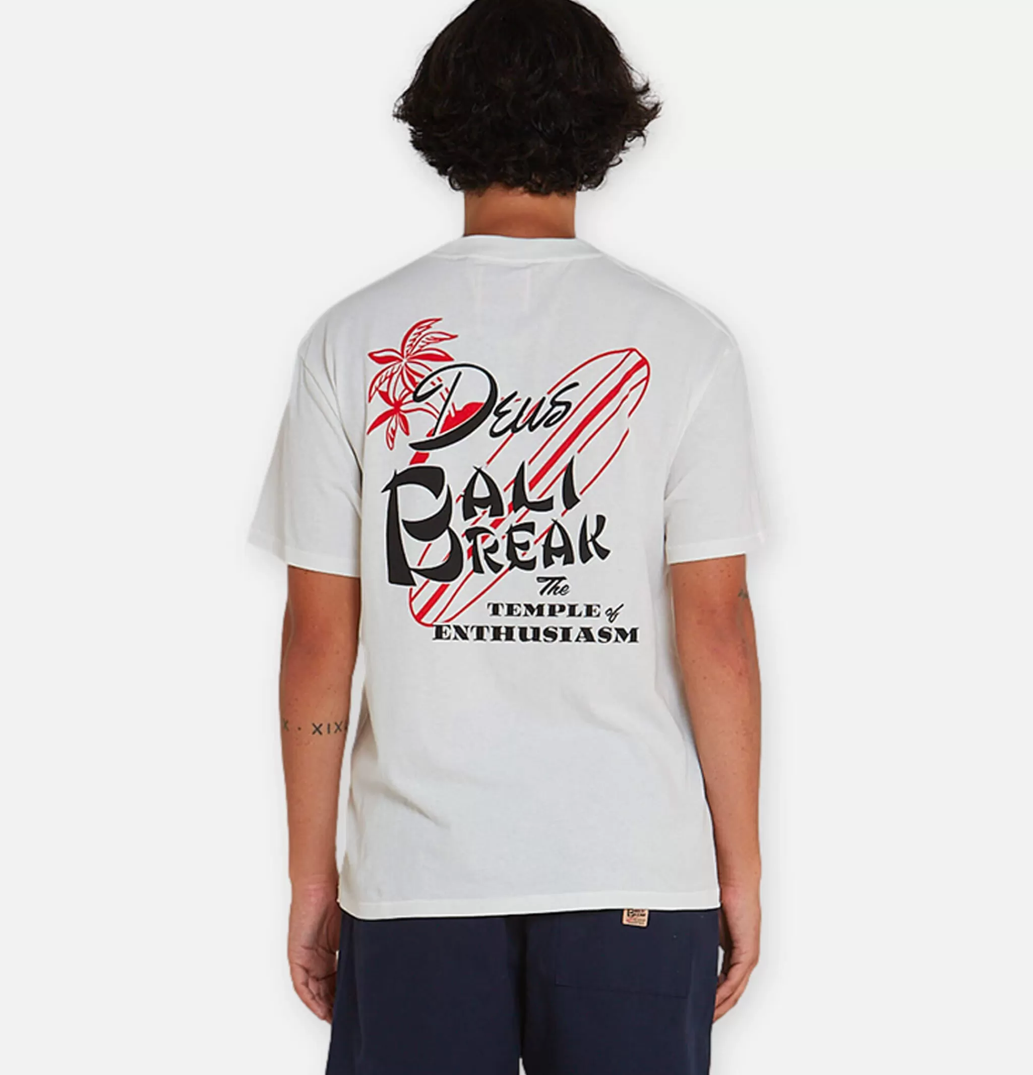 DEUS T-shirts | Breaker Tee Vintage White