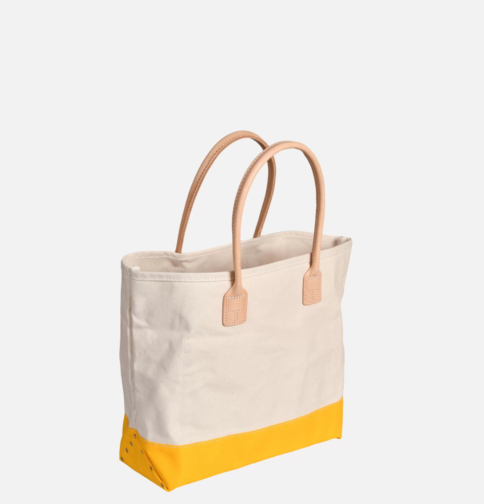 HERITAGE LEATHER COMPANY Tote-bags | Canvas Day Tote Bag Jaune