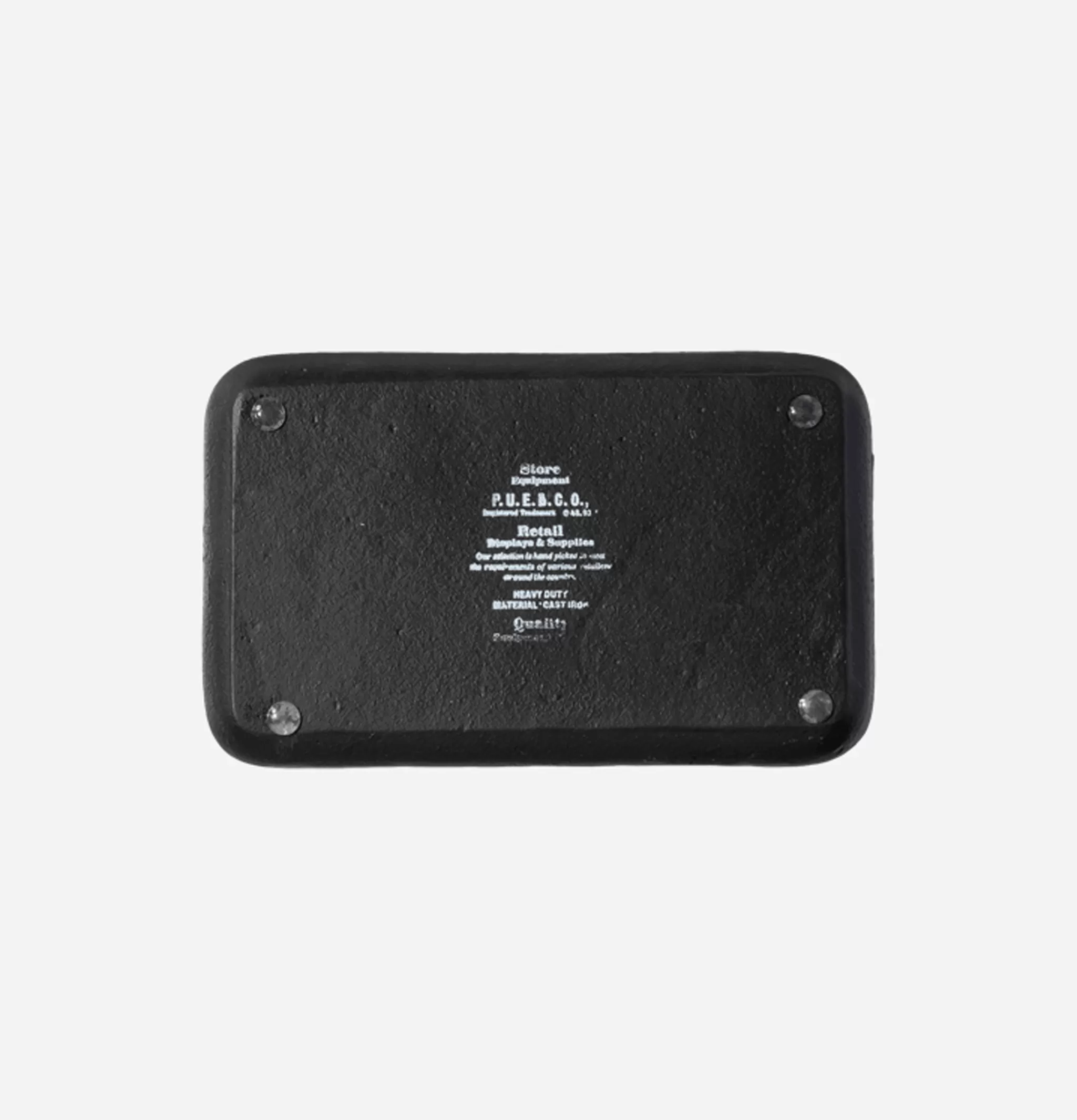 PUEBCO Maison | Cast Iron Tray Black