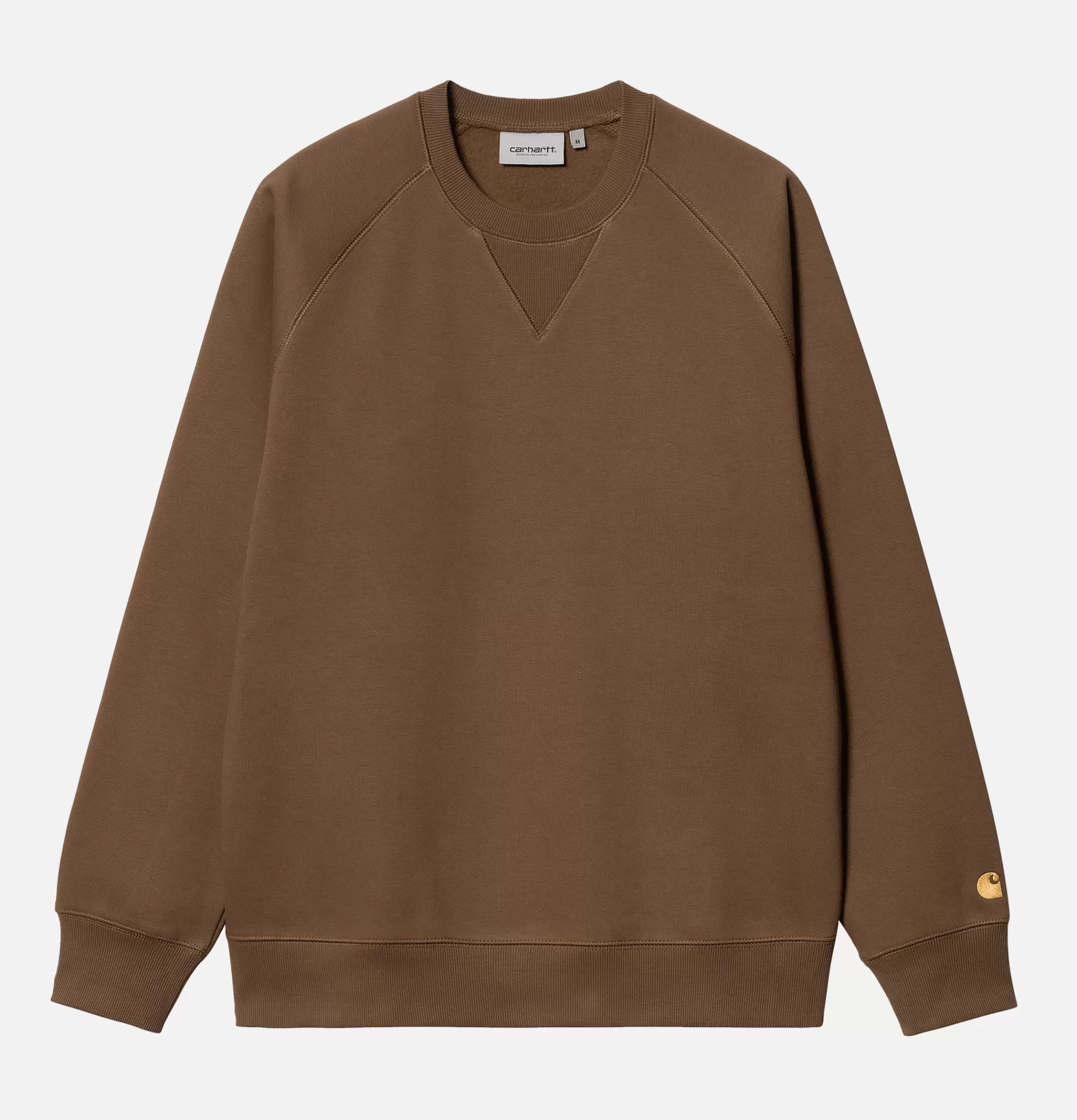 CARHARTT WIP Sweats & Polaires | Chase Sweat Chocolate Gold