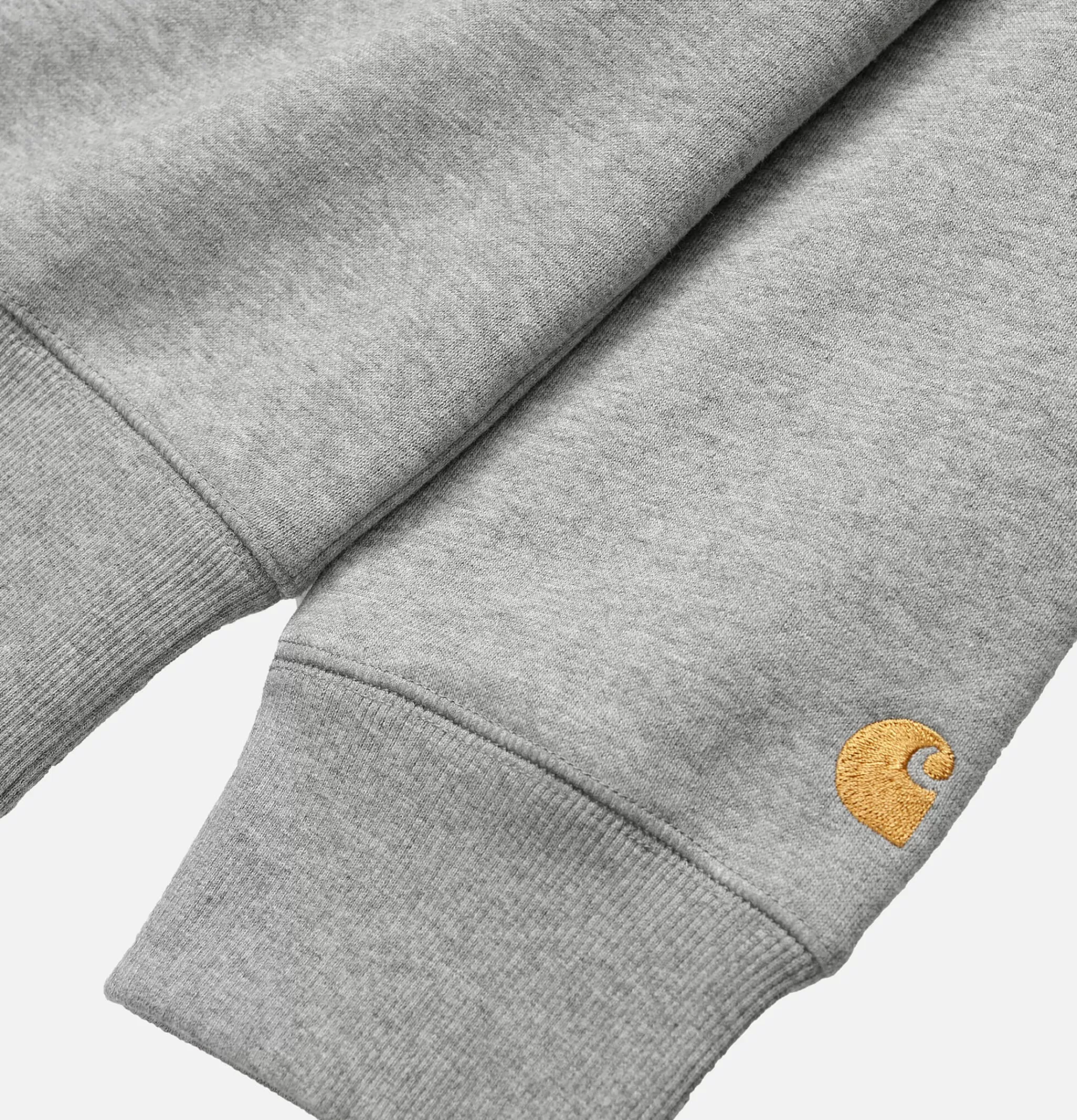 CARHARTT WIP Sweats & Polaires | Chase Sweat Grey Heather Gold