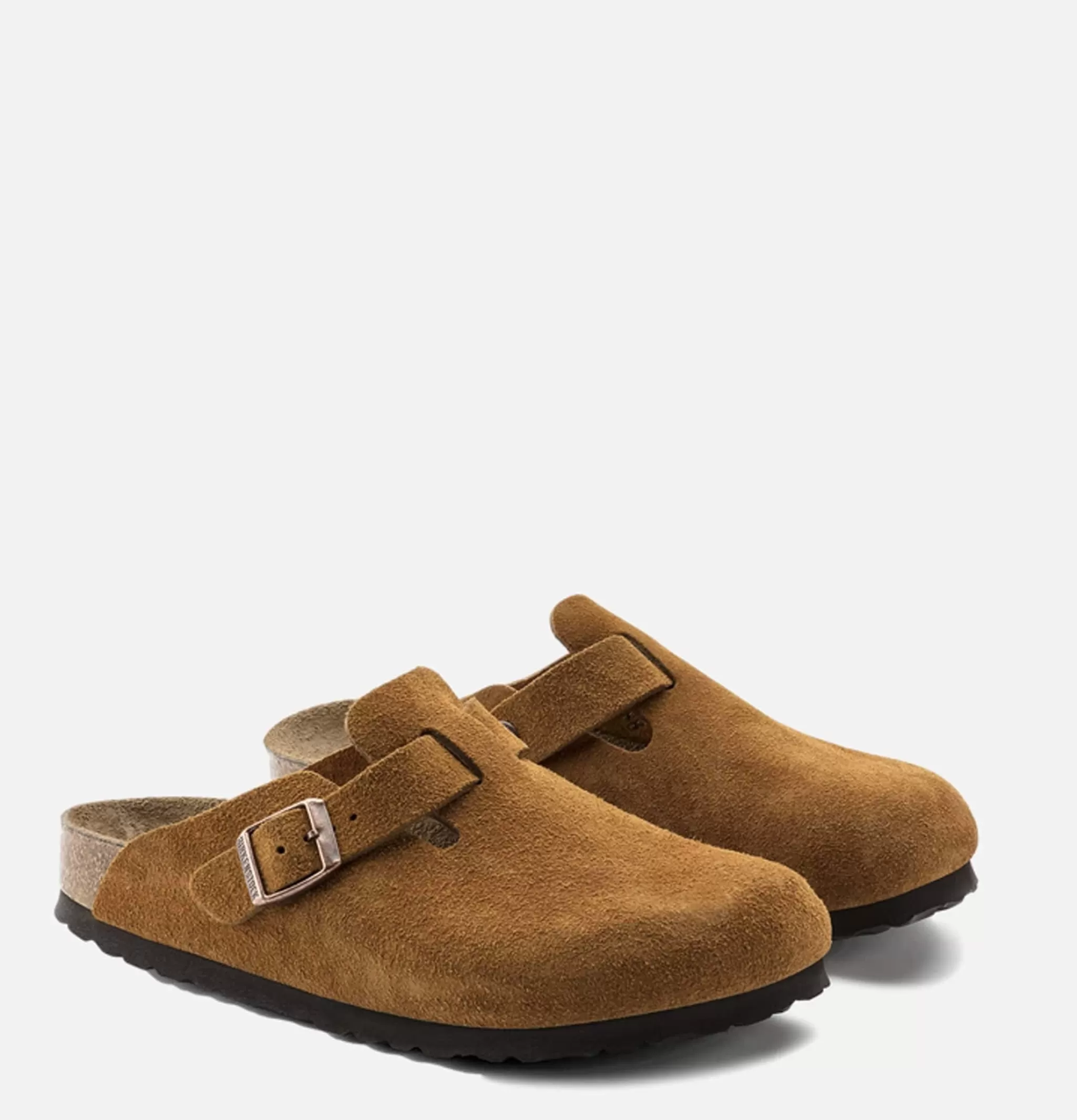 BIRKENSTOCK Sandales | Sandales | Chaussures Boston Mink Suede Normale