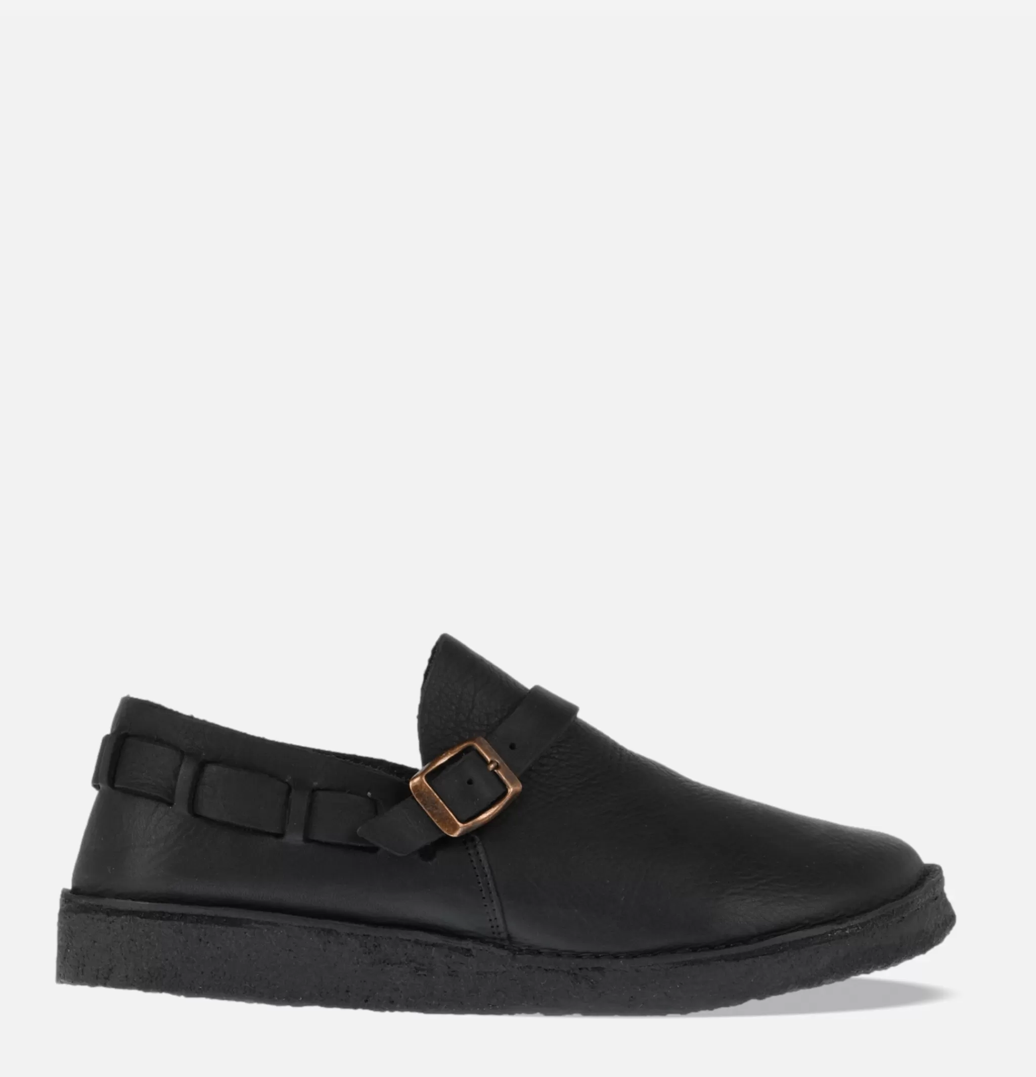 YOGI FOOTWEAR Autres | Mocassins | Chaussures Corso Buckle Monk Black