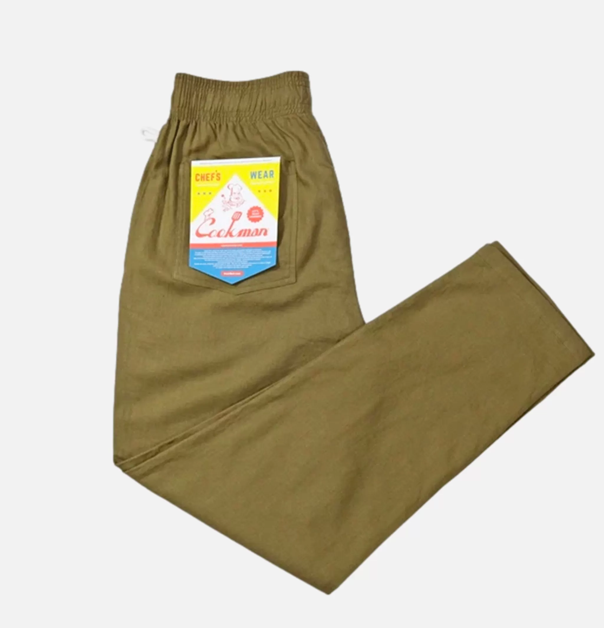 COOKMAN Work Pants | Chef Pant Khaki