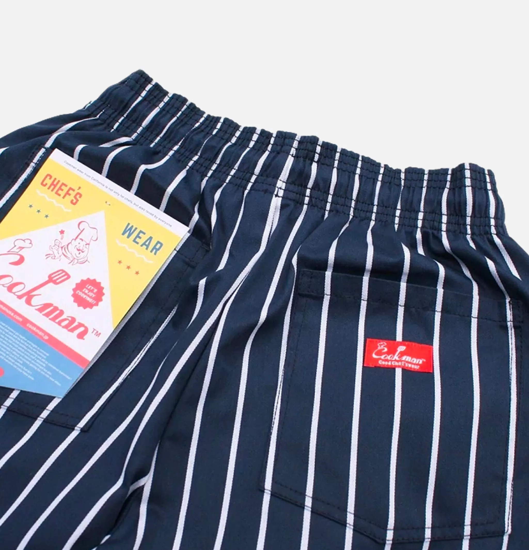 COOKMAN Work Pants | Chef Pant Stripe Navy