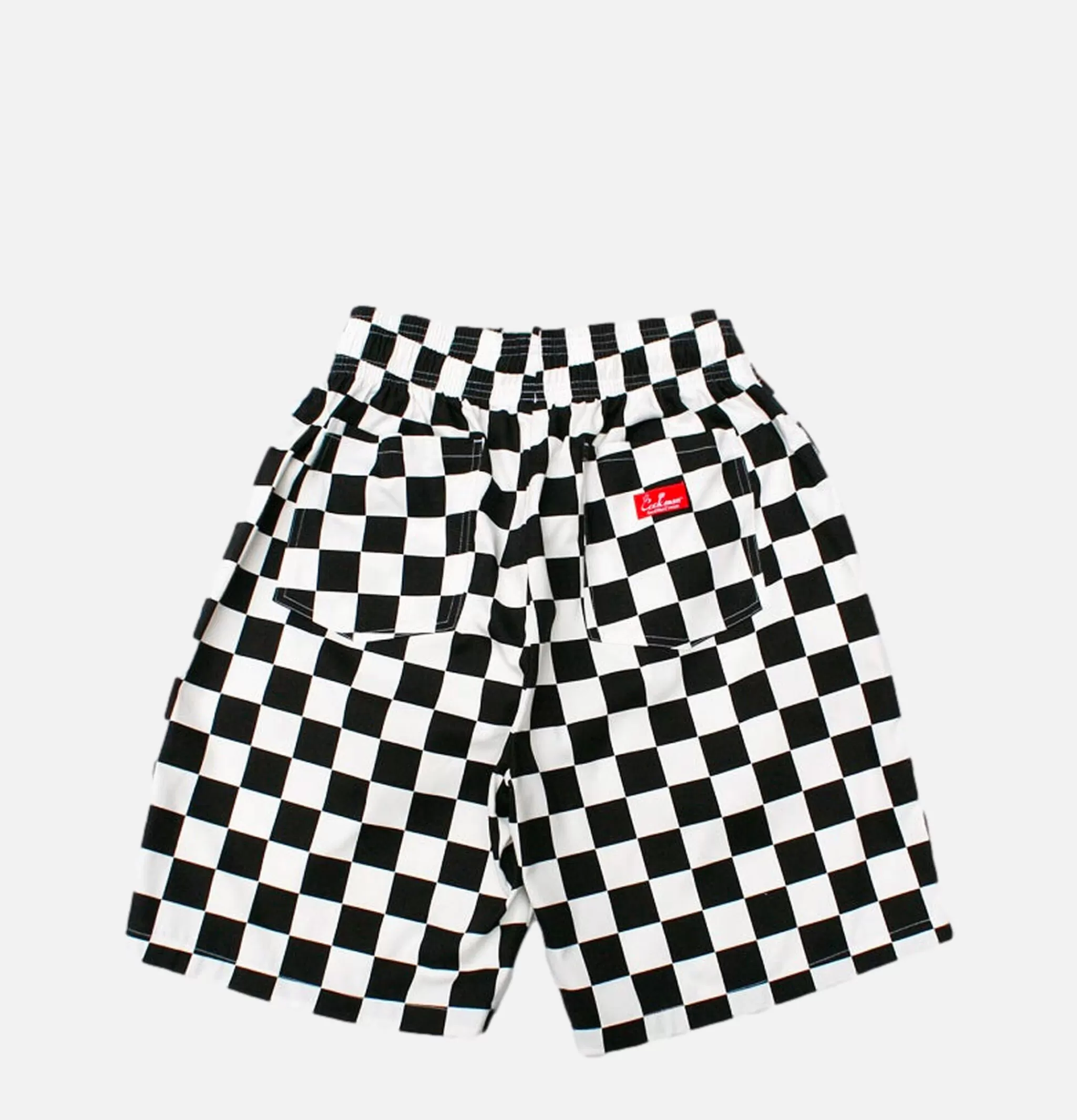 COOKMAN Shorts | Chef Short Checker Black