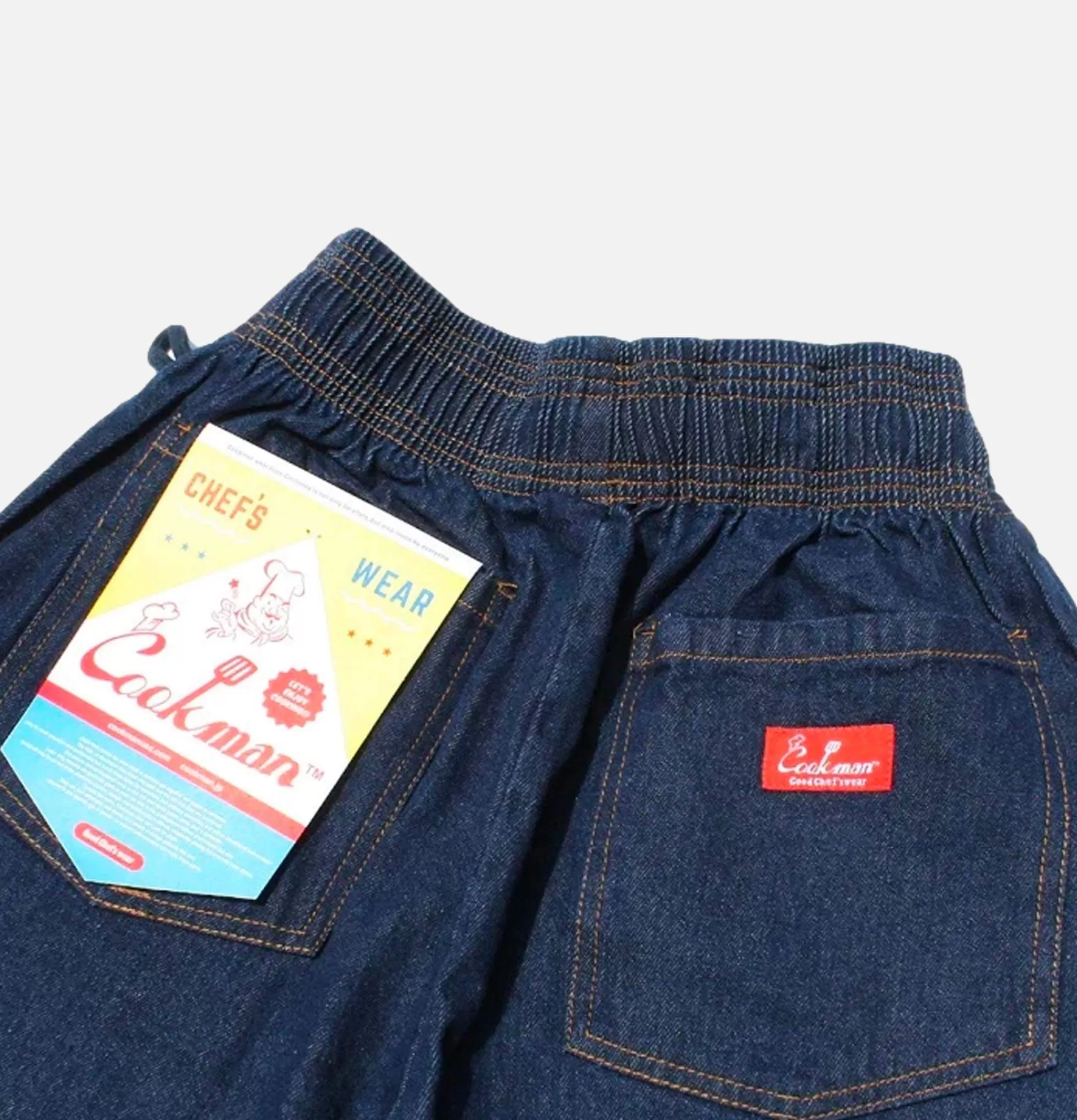 COOKMAN Shorts | Chef Short Denim