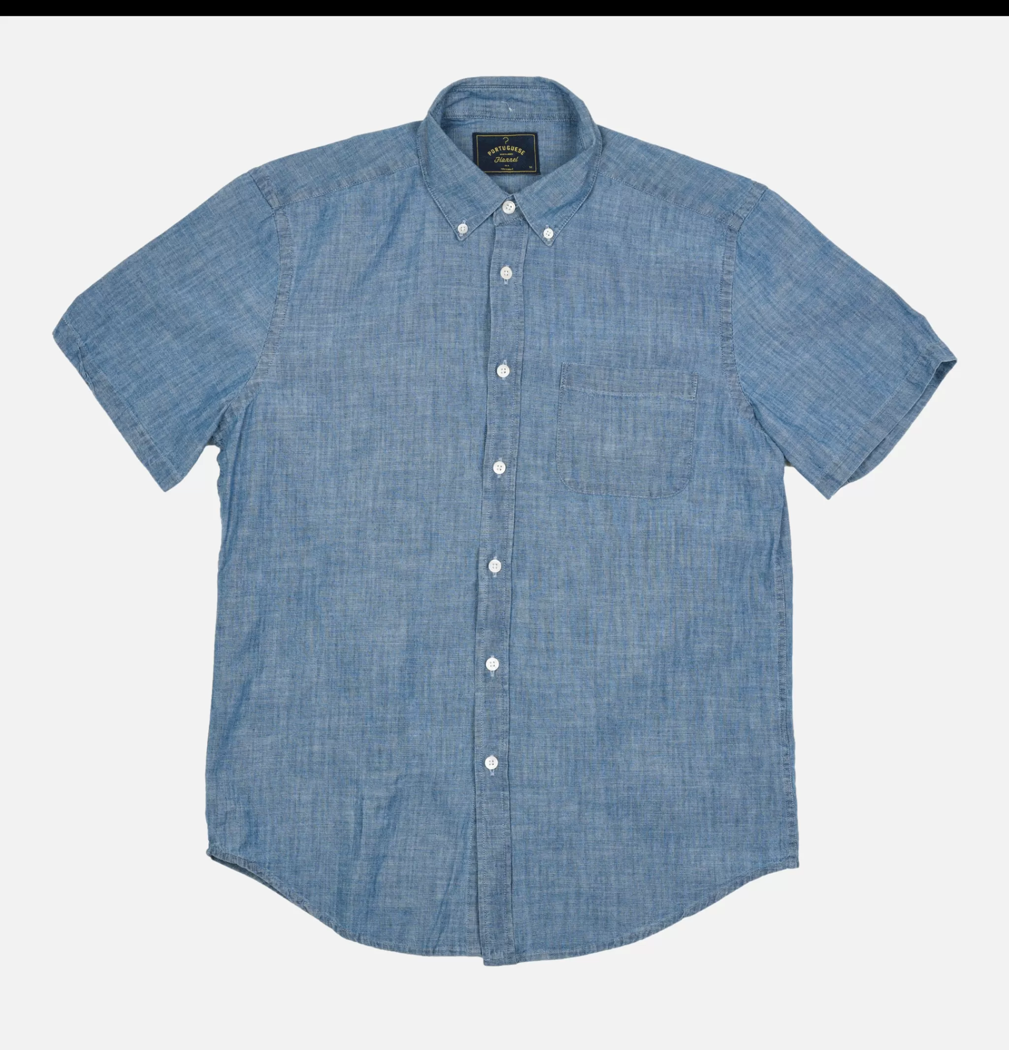 PORTUGUESE FLANNEL Chemises | Chemise Chambray Ss Blue