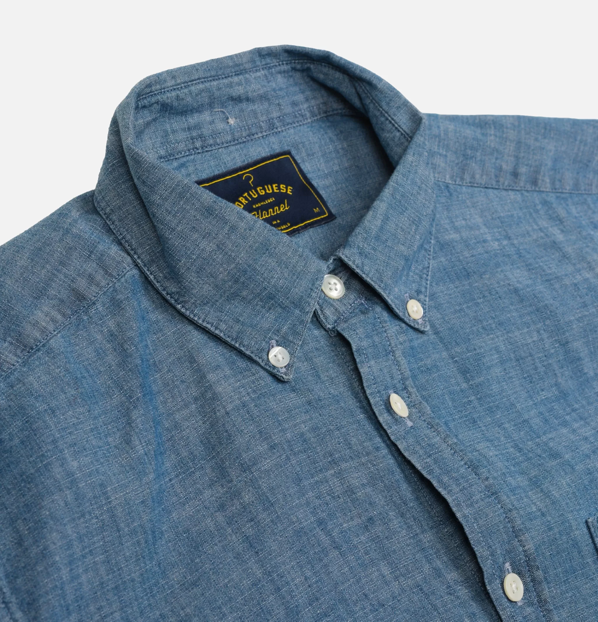 PORTUGUESE FLANNEL Chemises | Chemise Chambray Ss Blue