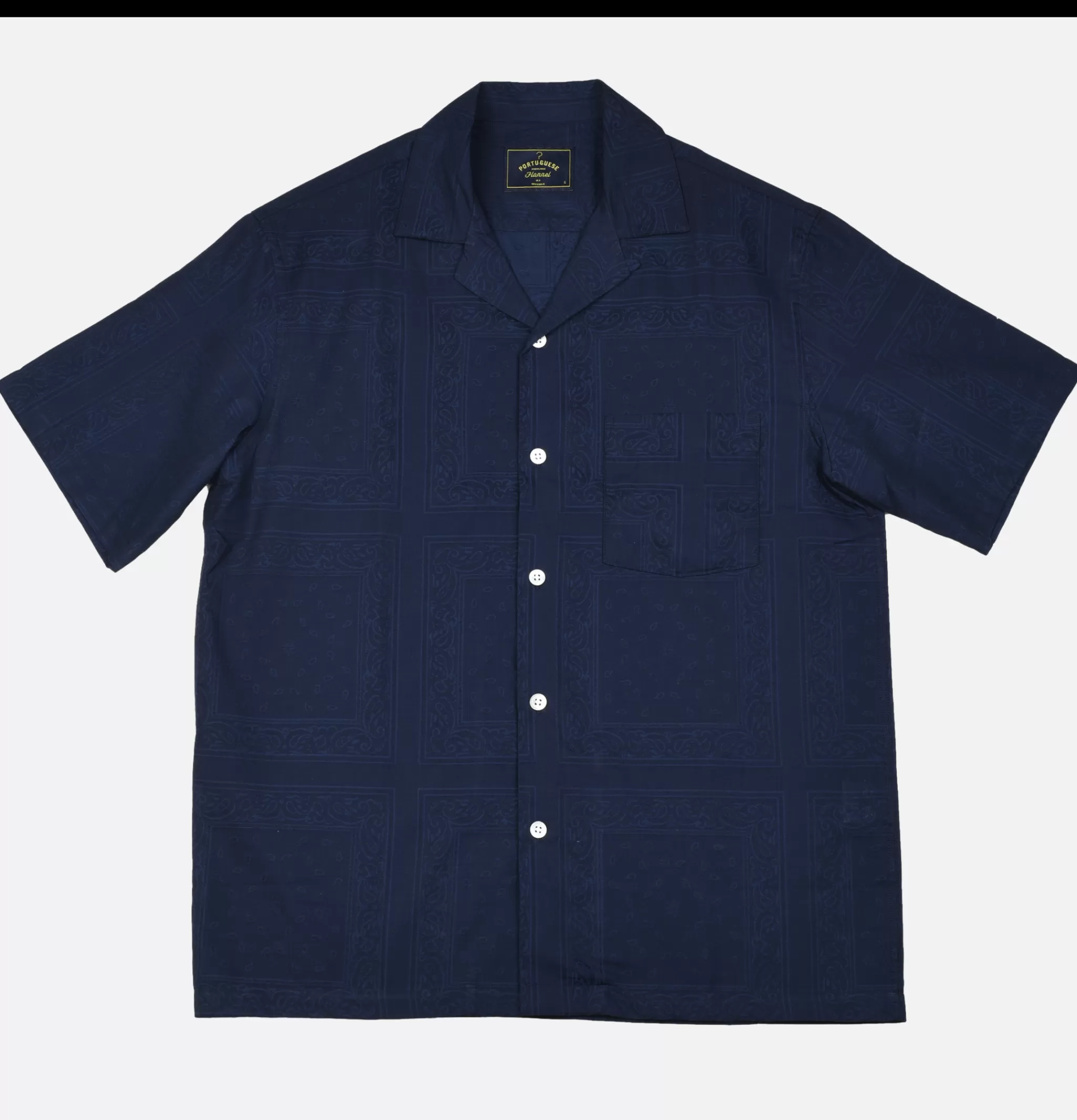 PORTUGUESE FLANNEL Chemises | Chemise Classic Paisley Blue