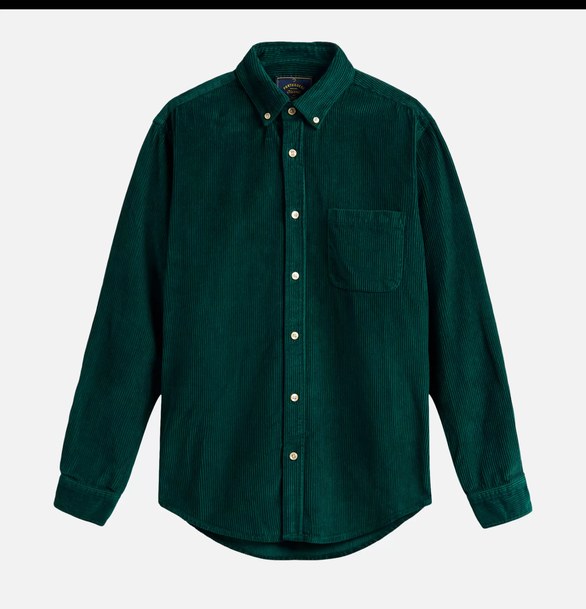 PORTUGUESE FLANNEL Chemises | Chemise Lobo Green