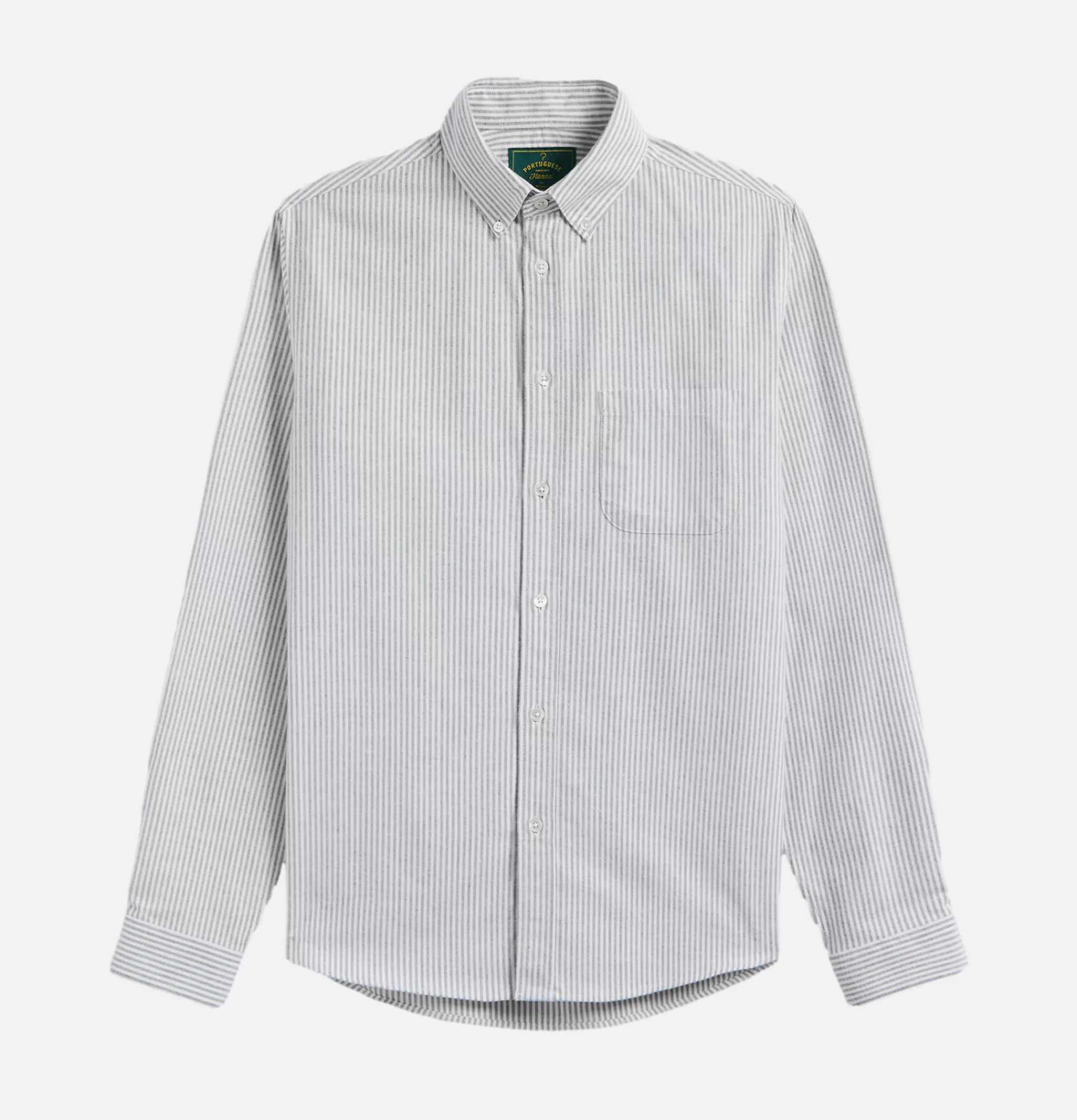 PORTUGUESE FLANNEL Chemises | Chemise Oxford Stripe Green