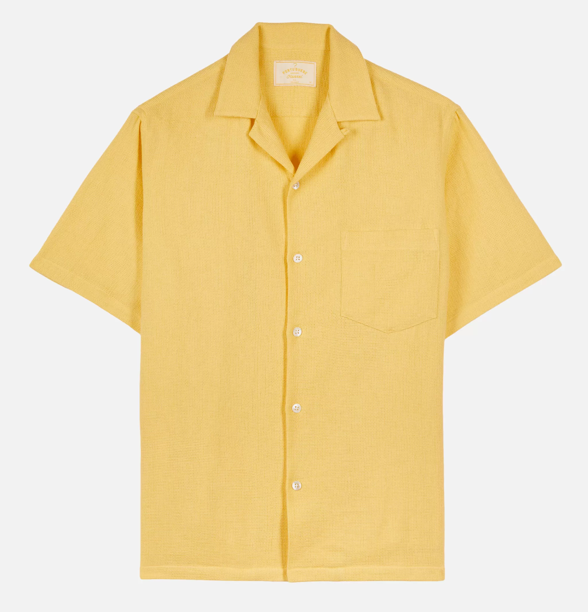 PORTUGUESE FLANNEL Chemises | Chemise Pique Yellow