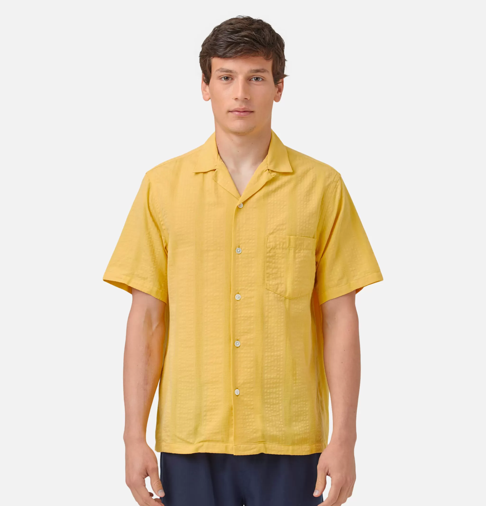 PORTUGUESE FLANNEL Chemises | Chemise Praia Yellow