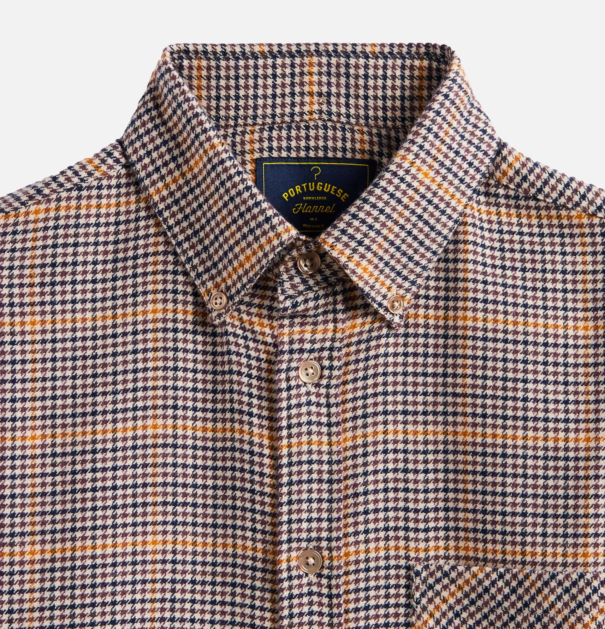 PORTUGUESE FLANNEL Chemises | Chemise Singer Bordeaux