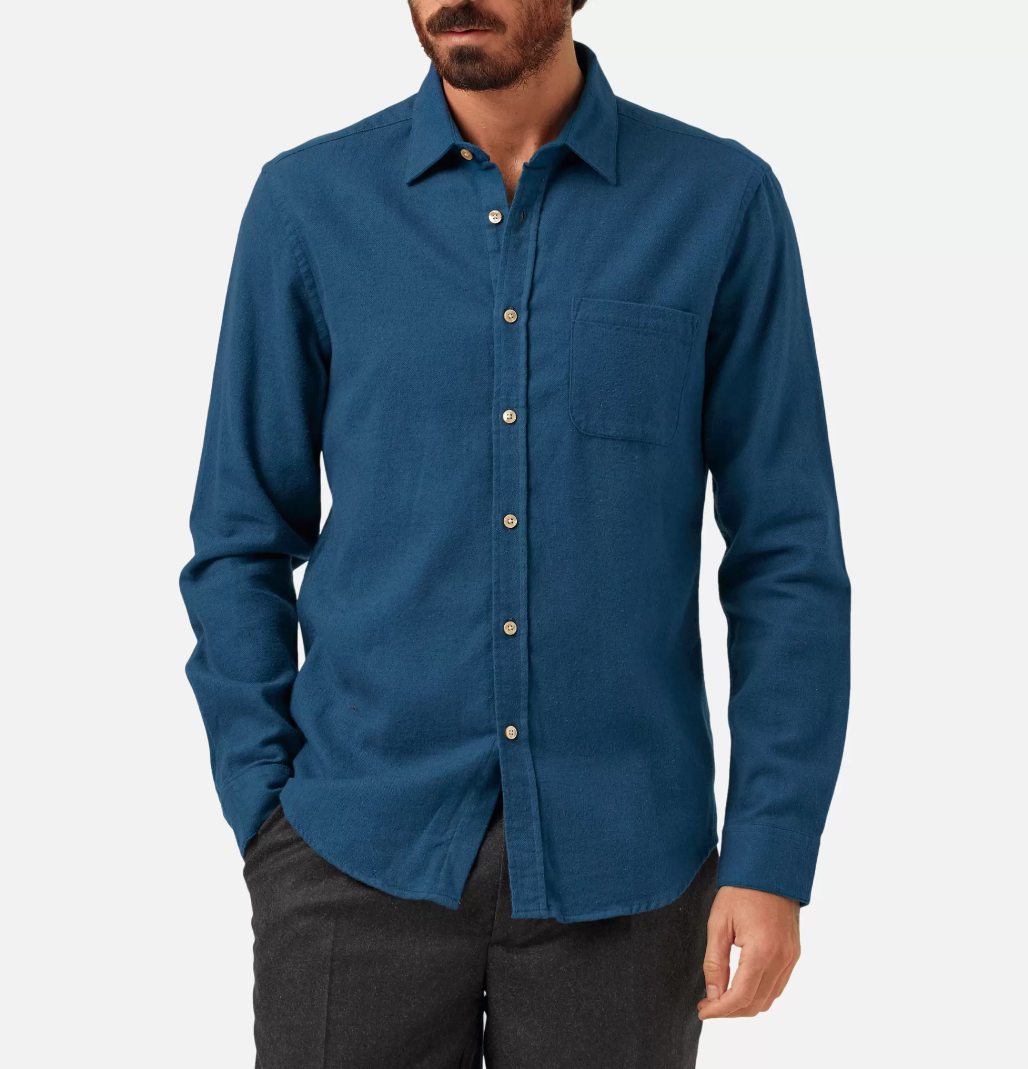 PORTUGUESE FLANNEL Chemises | Chemise Teca French Blue