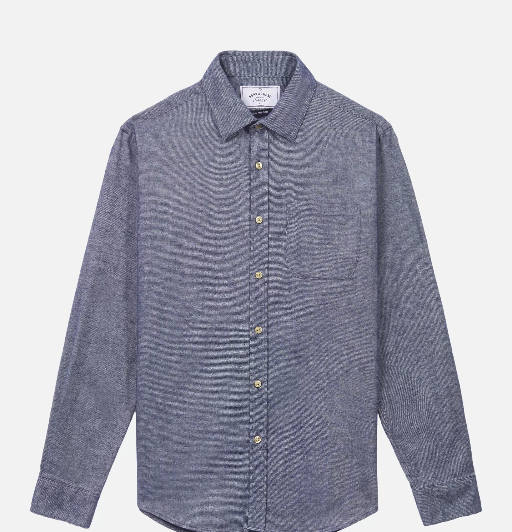 PORTUGUESE FLANNEL Chemises | Chemise Teca Indigo