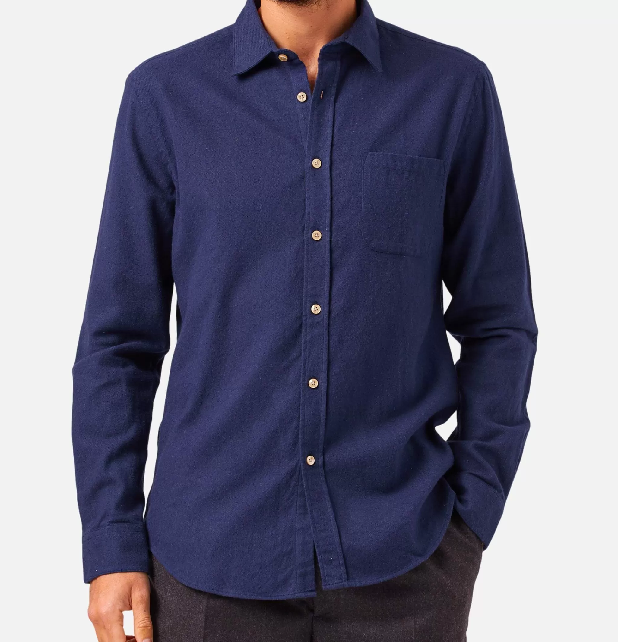 PORTUGUESE FLANNEL Chemises | Chemise Teca Navy