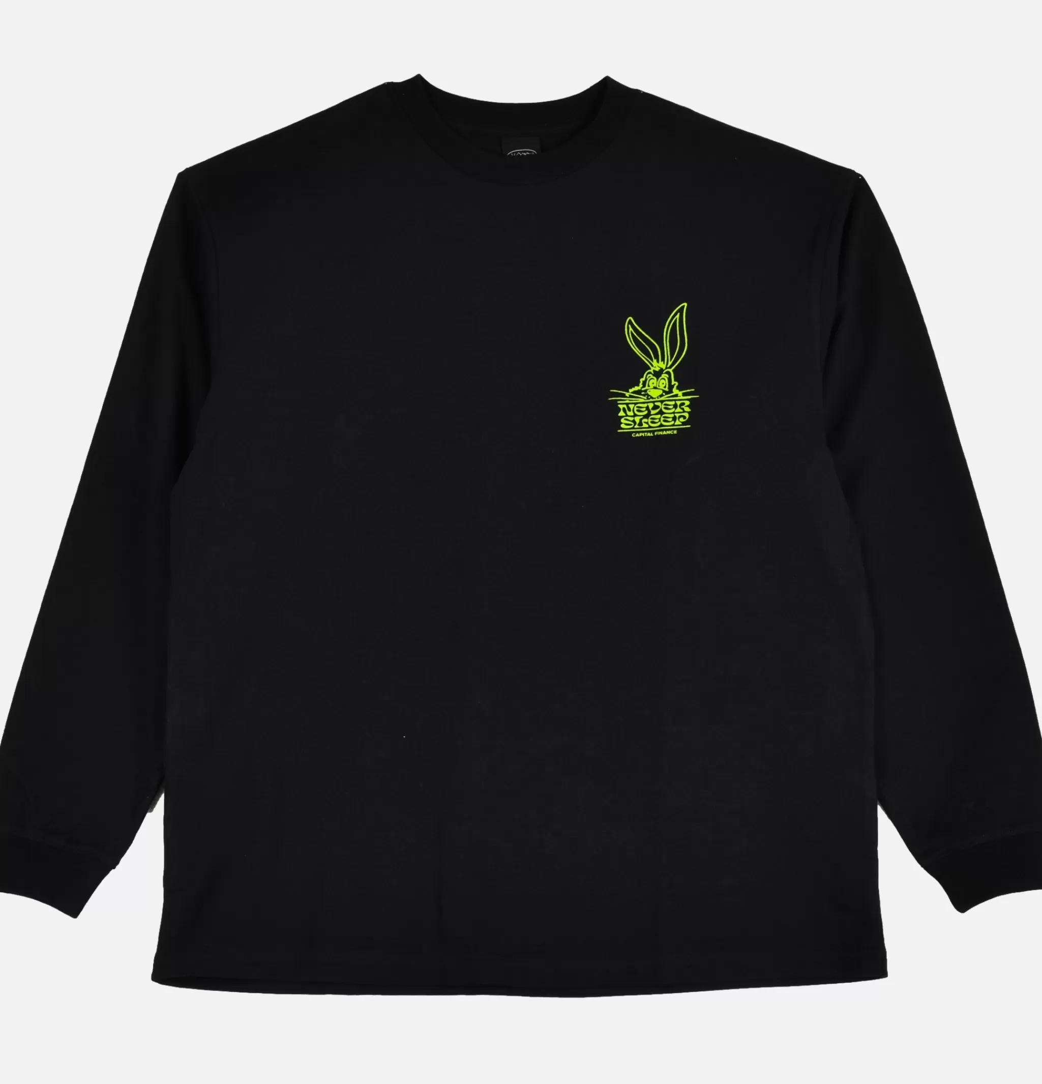 MANASTASH T-shirts | CiTee Rabbit Ls Black