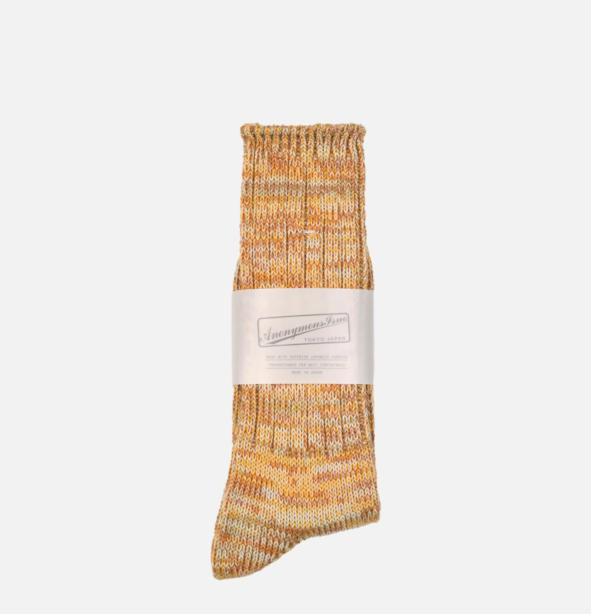 ANONYMOUS ISM Chaussettes | 5color Mix Crew Socks Yellow