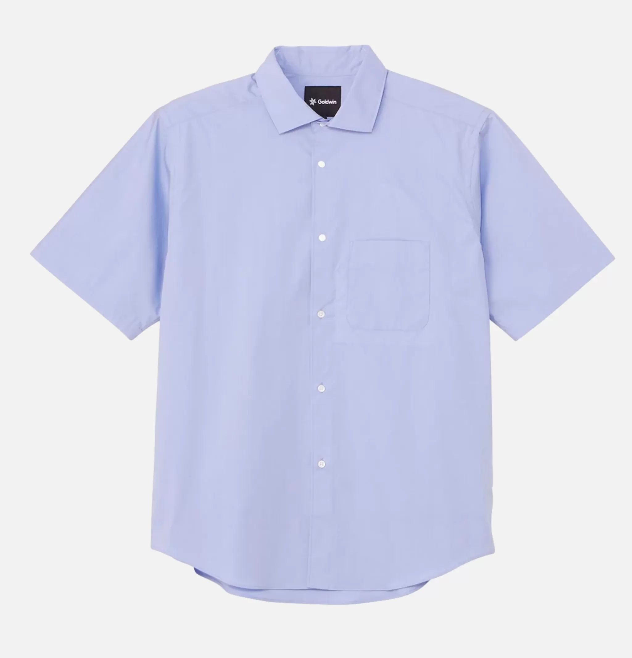 GOLDWIN Chemises | Comfortable S/s Shirt Saxe