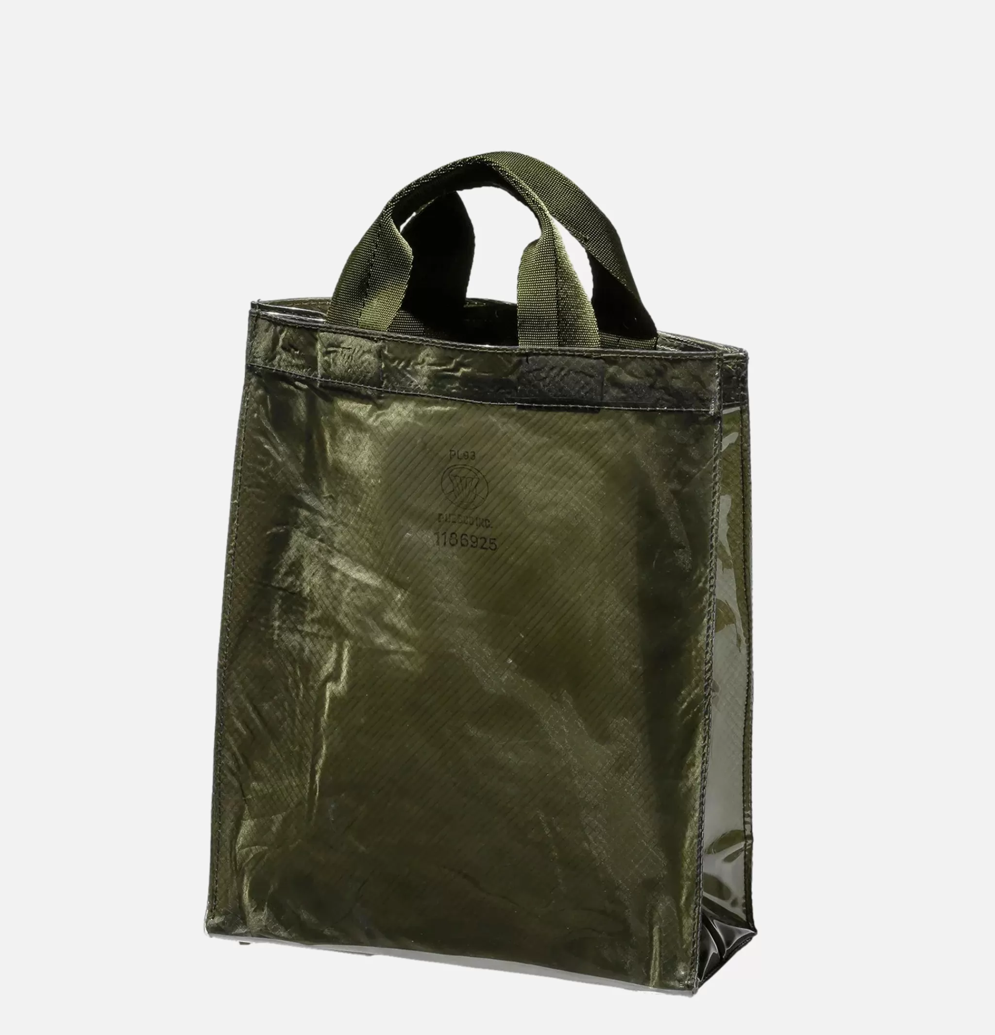 PUEBCO Tote-bags | Covered Parachute Document Bag Olive