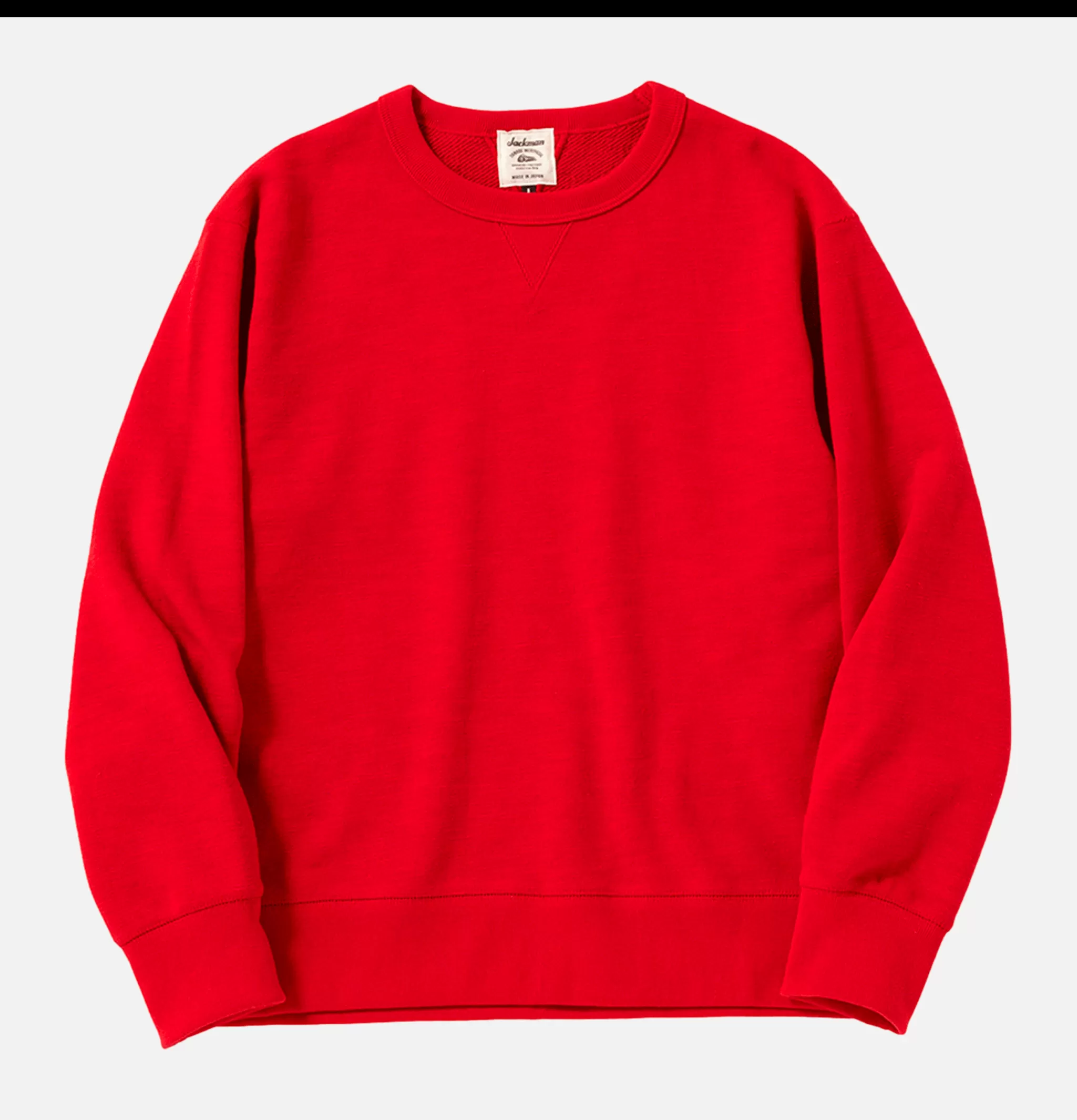 JACKMAN Sweats & Polaires | Crew Neck Sweat Rouge