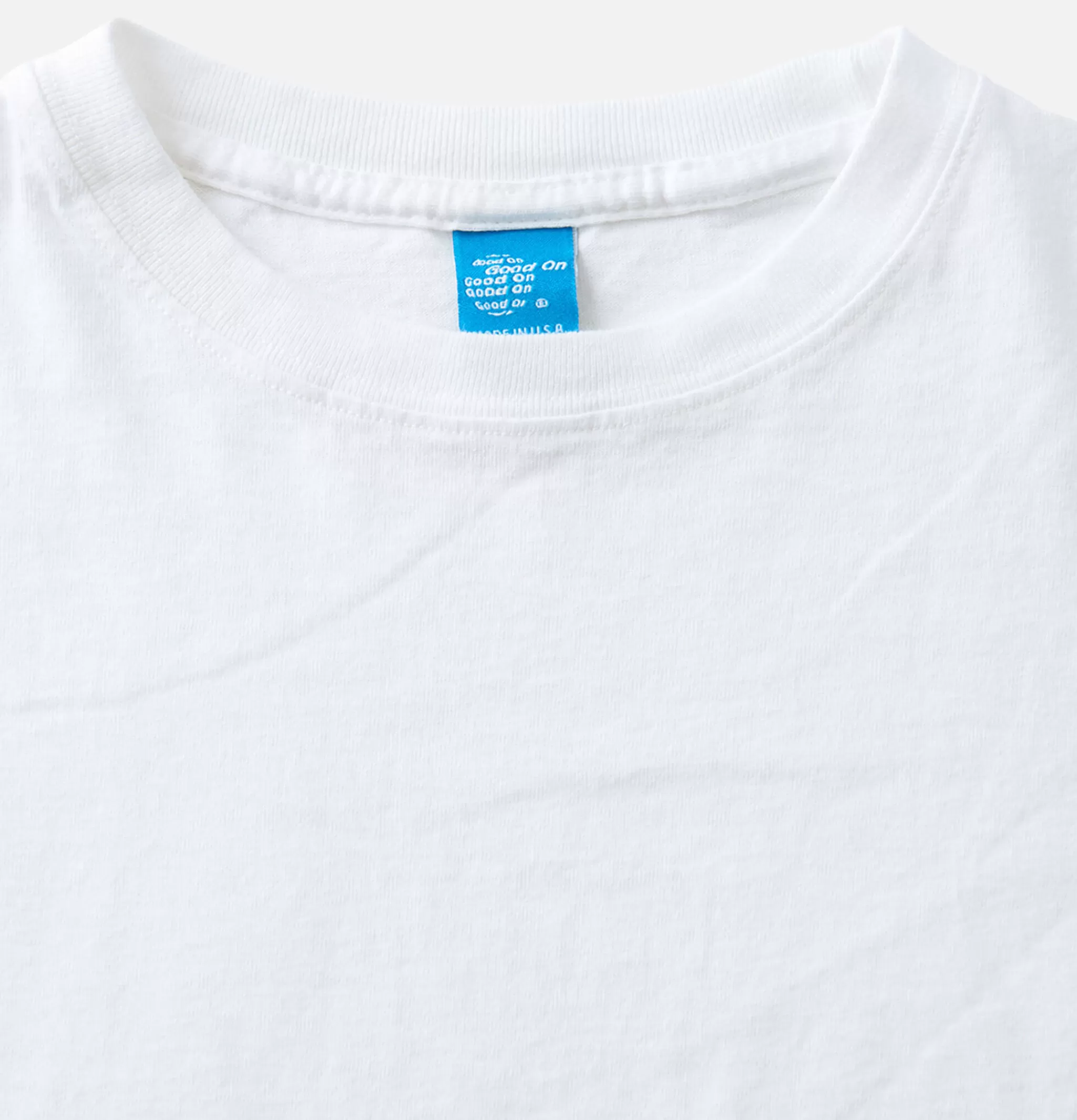 GOOD ON T-shirts | Crew Tee Non Pigment White