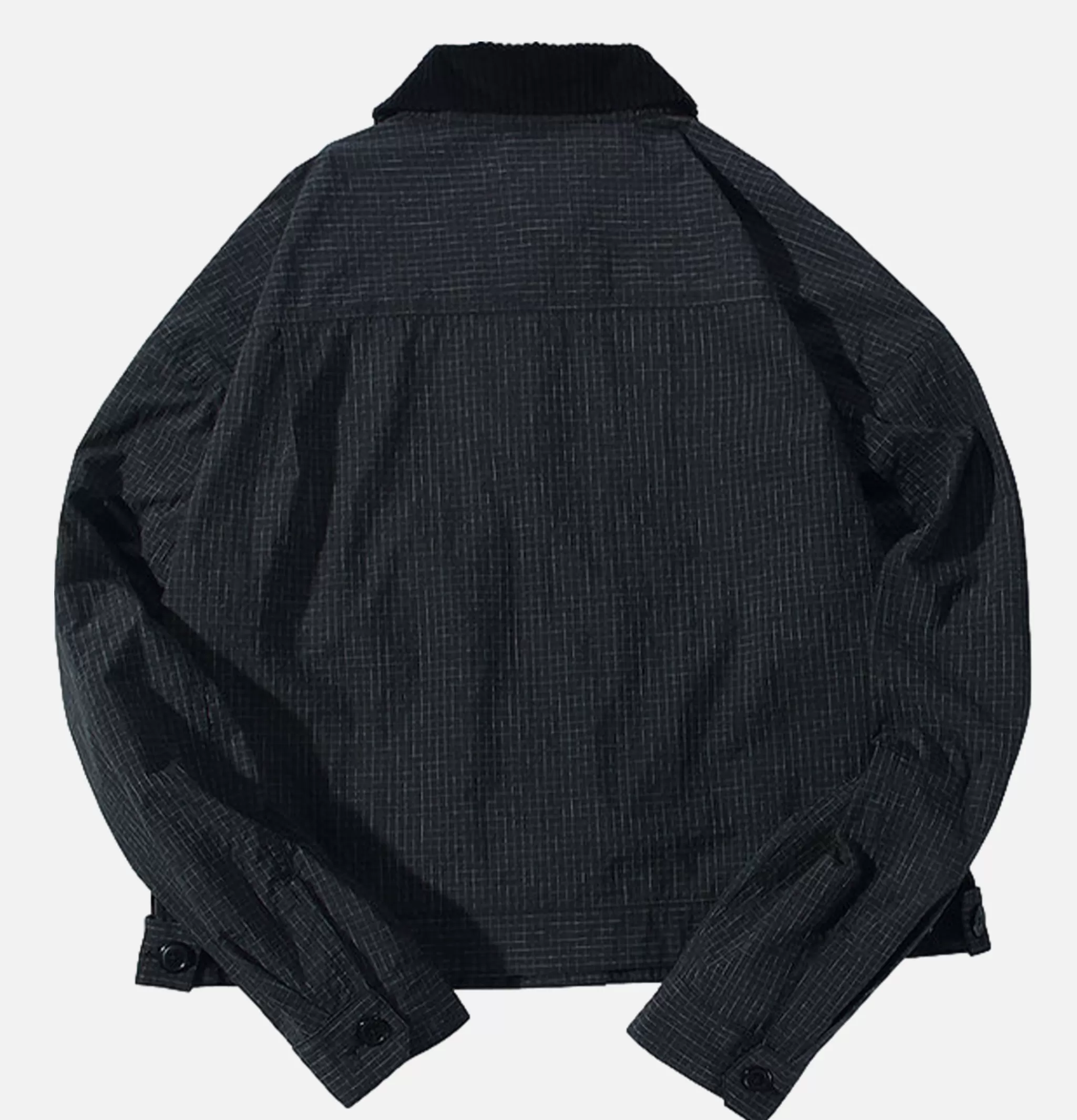 STANDARD TYPES Vestes | Cropped Work Jacket Check Noir