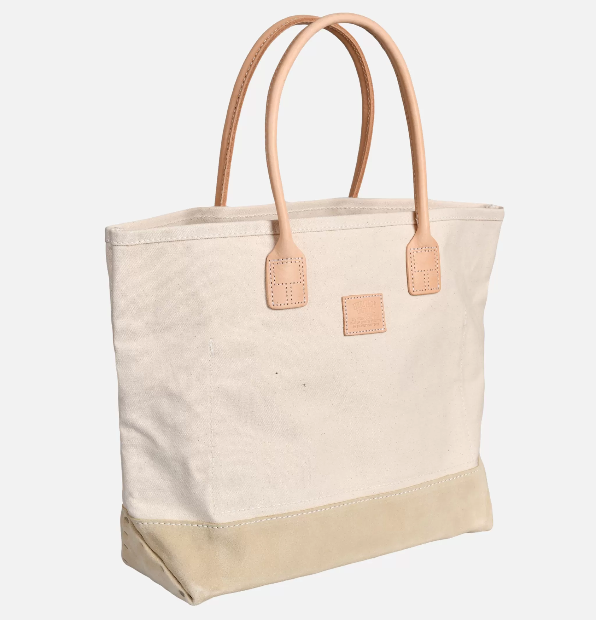 HERITAGE LEATHER COMPANY Tote-bags | Daytote With Vintage Patches