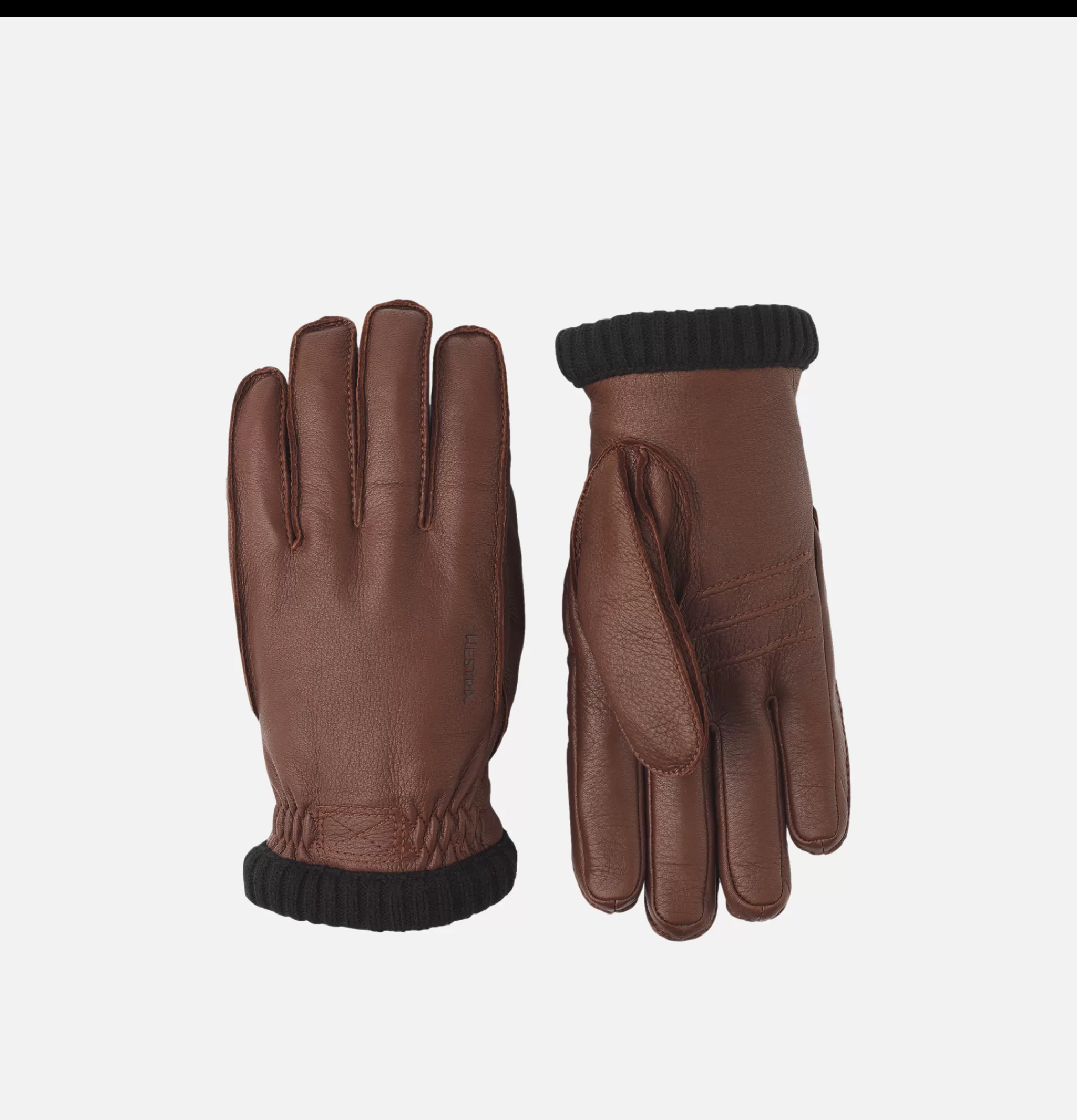 HESTRA Gants • Bonnets • Echarpes | Deerskin Gloves Chocolat