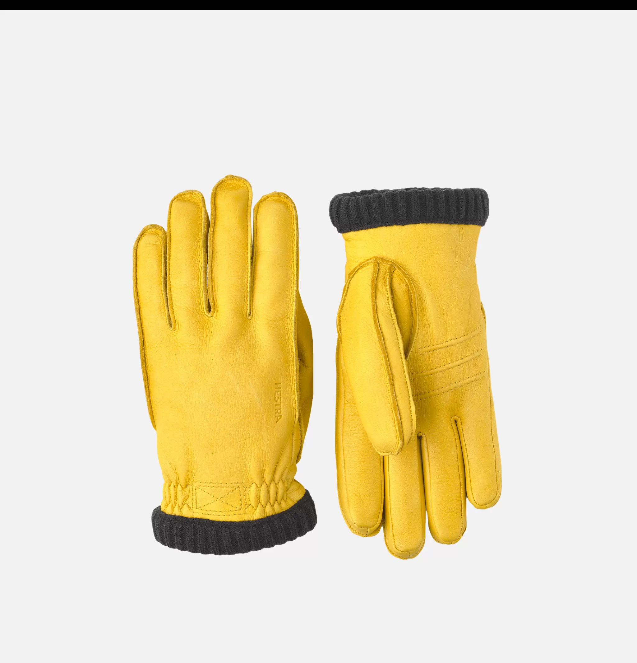 HESTRA Gants • Bonnets • Echarpes | Deerskin Gloves Yellow