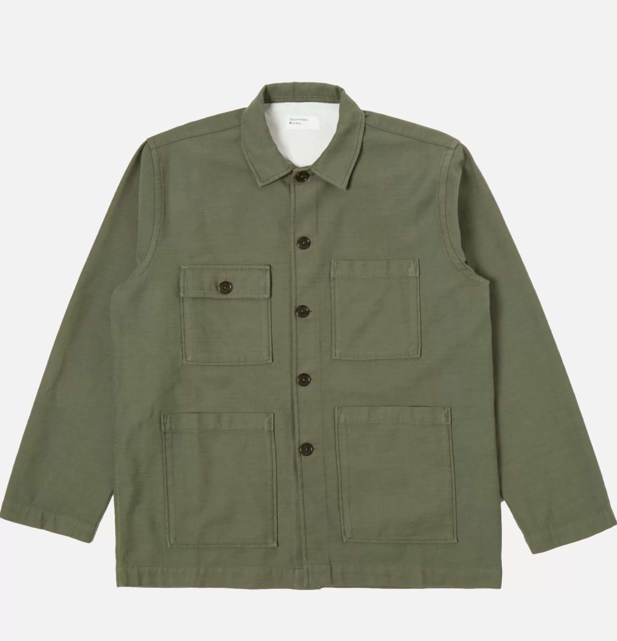 UNIVERSAL WORKS Vestes | Dockside Jacket Slub Sateen Olive