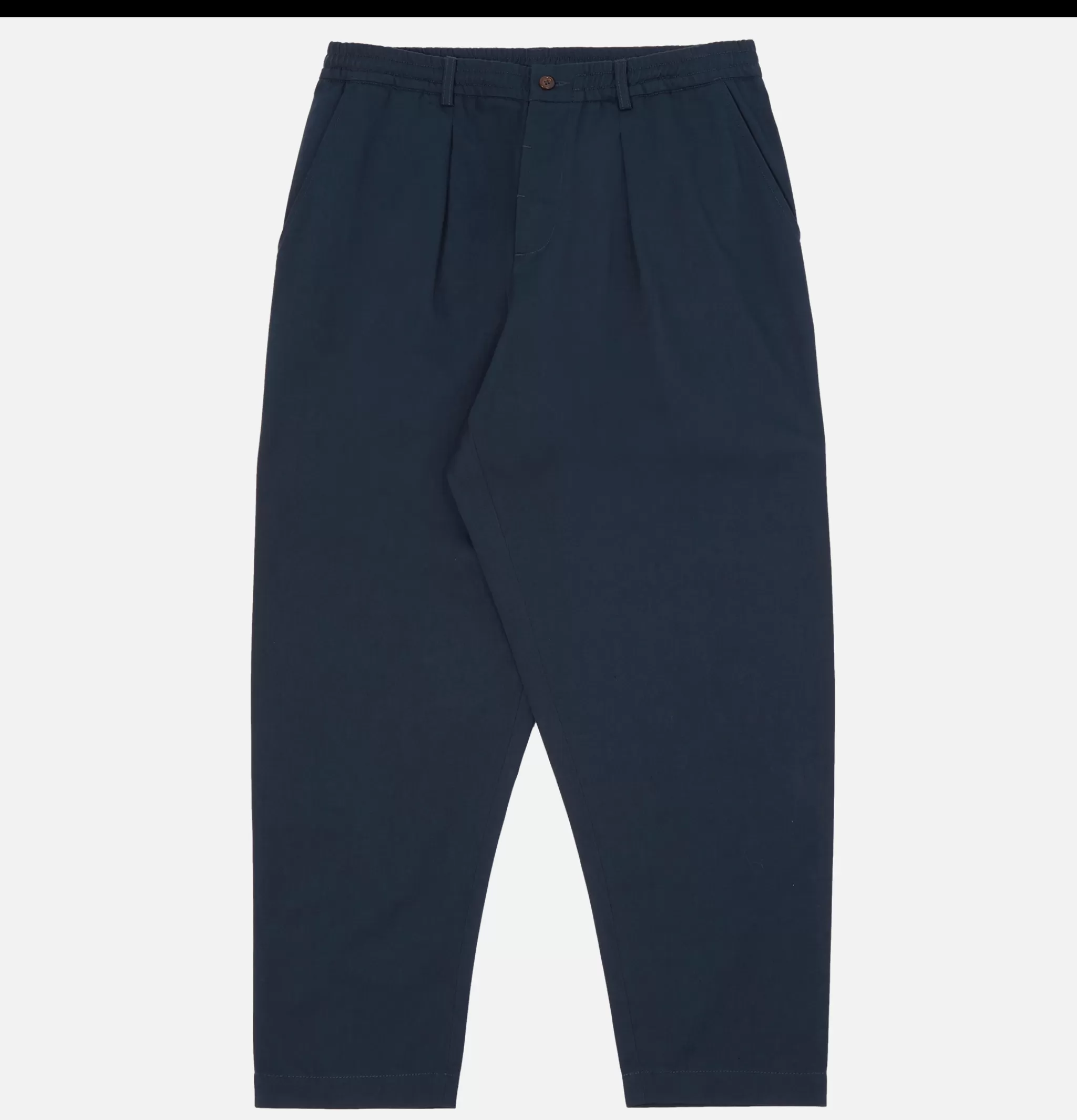 UNIVERSAL WORKS Chinos | Double Pleat Pant Navy