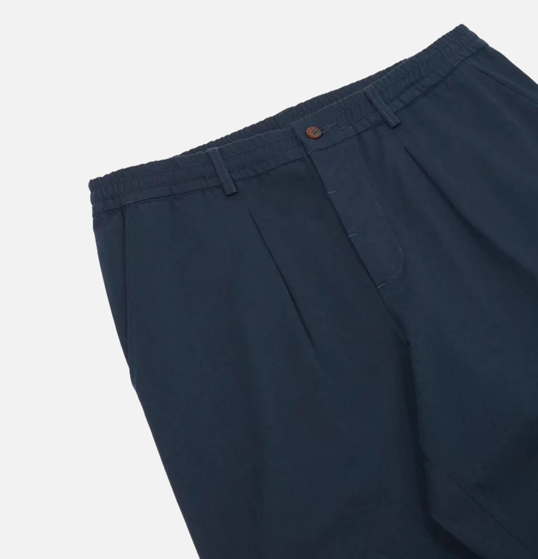 UNIVERSAL WORKS Chinos | Double Pleat Pant Navy