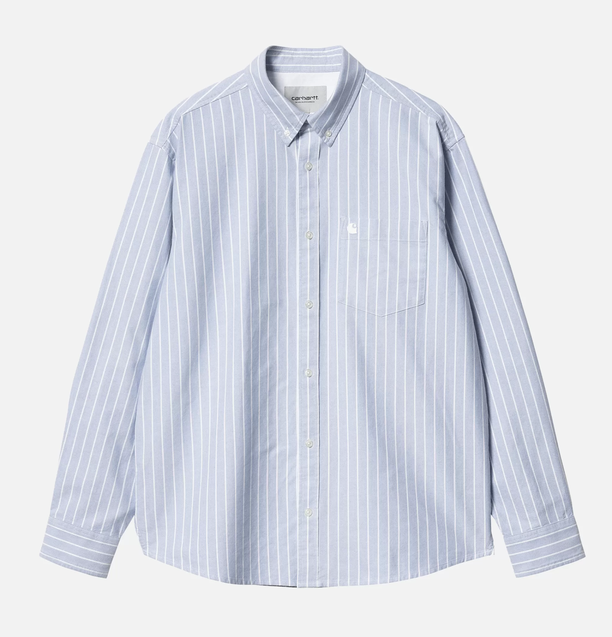 CARHARTT WIP Chemises | Dowlen Stripe Shirt Bleach White