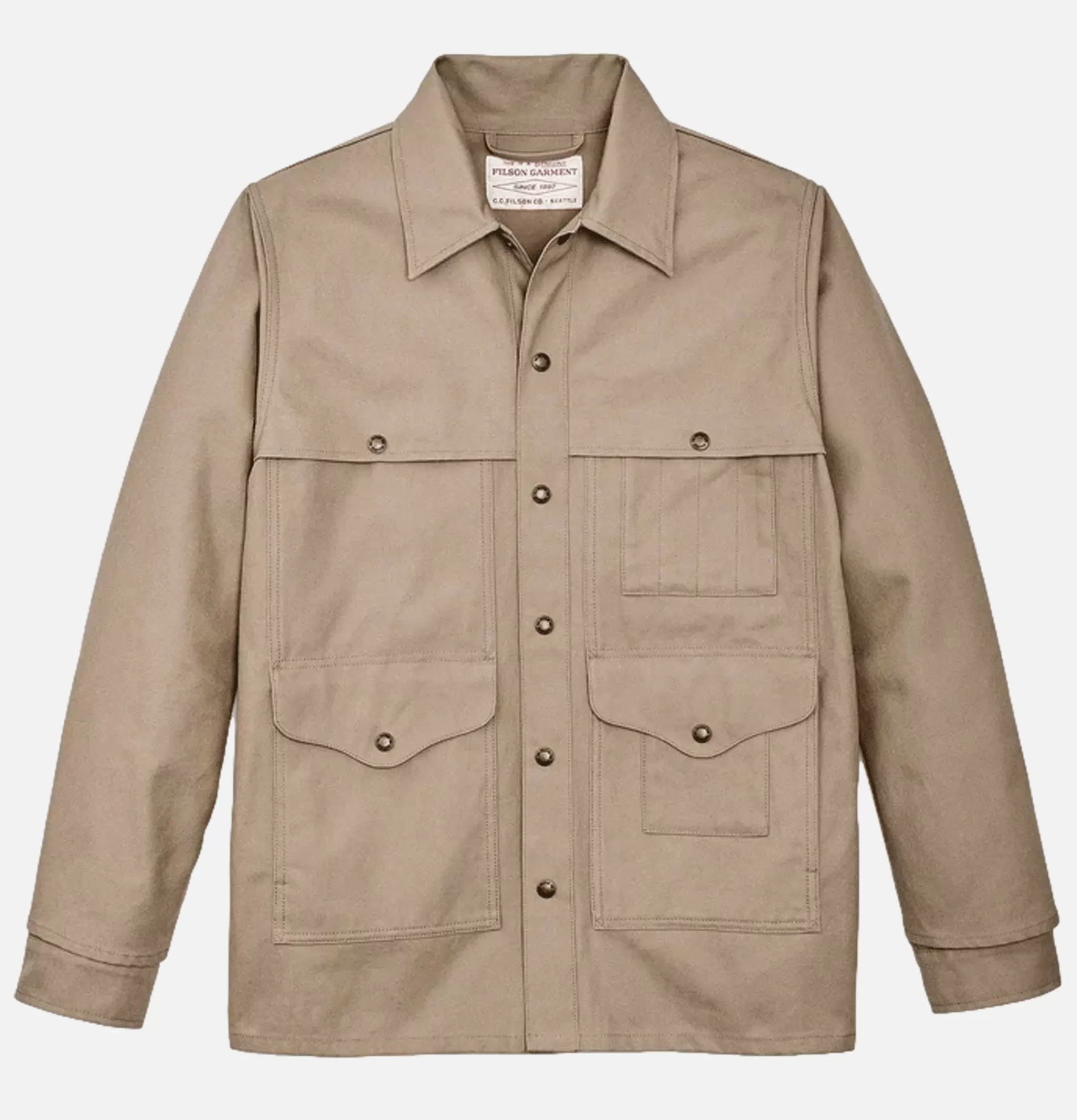 FILSON Vestes | Dry Tin Cruise Gray Khaki