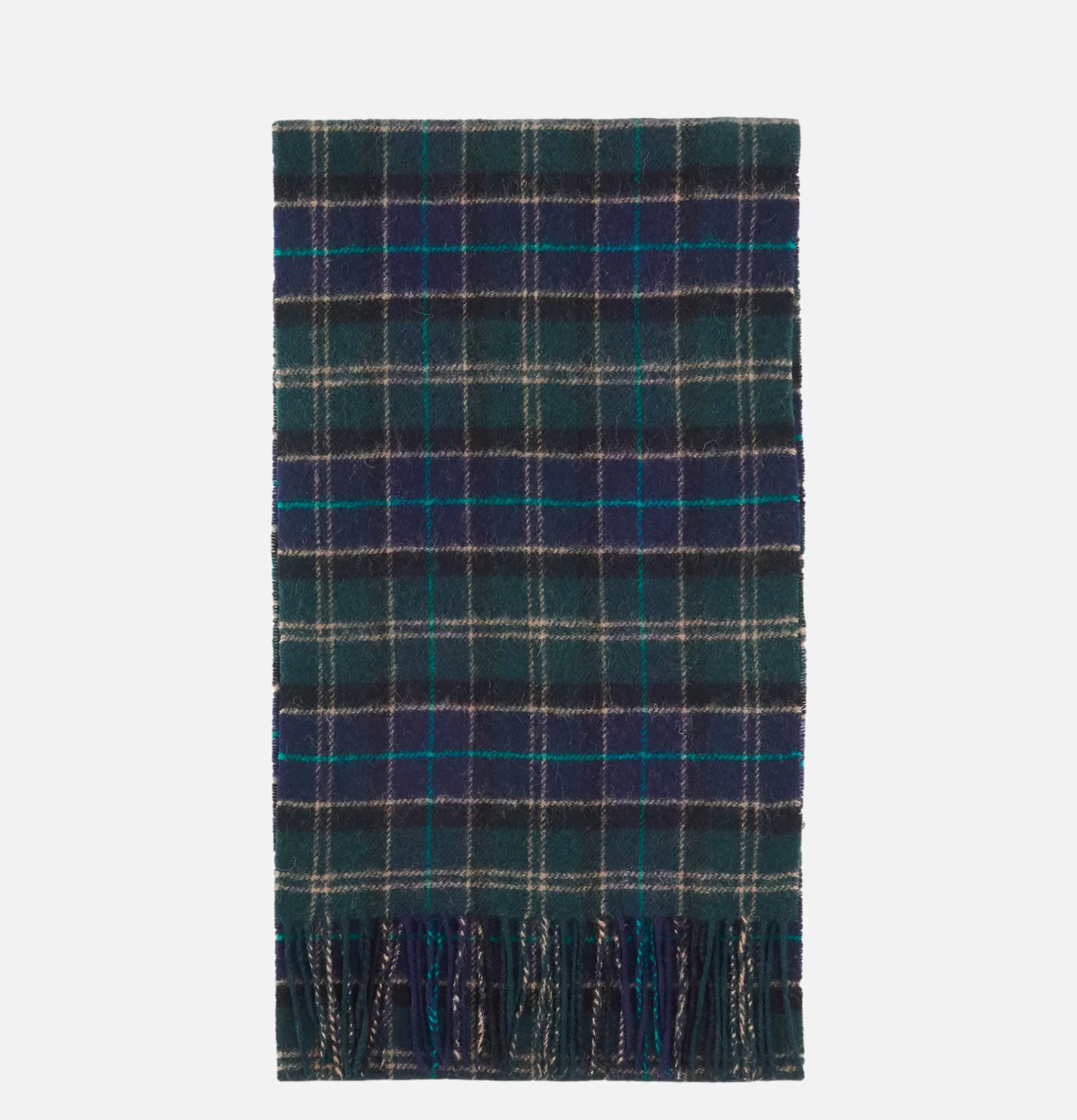 BARBOUR Accessoires | Gants • Bonnets • Echarpes | Echarpe Tartan Lambswool Scarf Green Loch