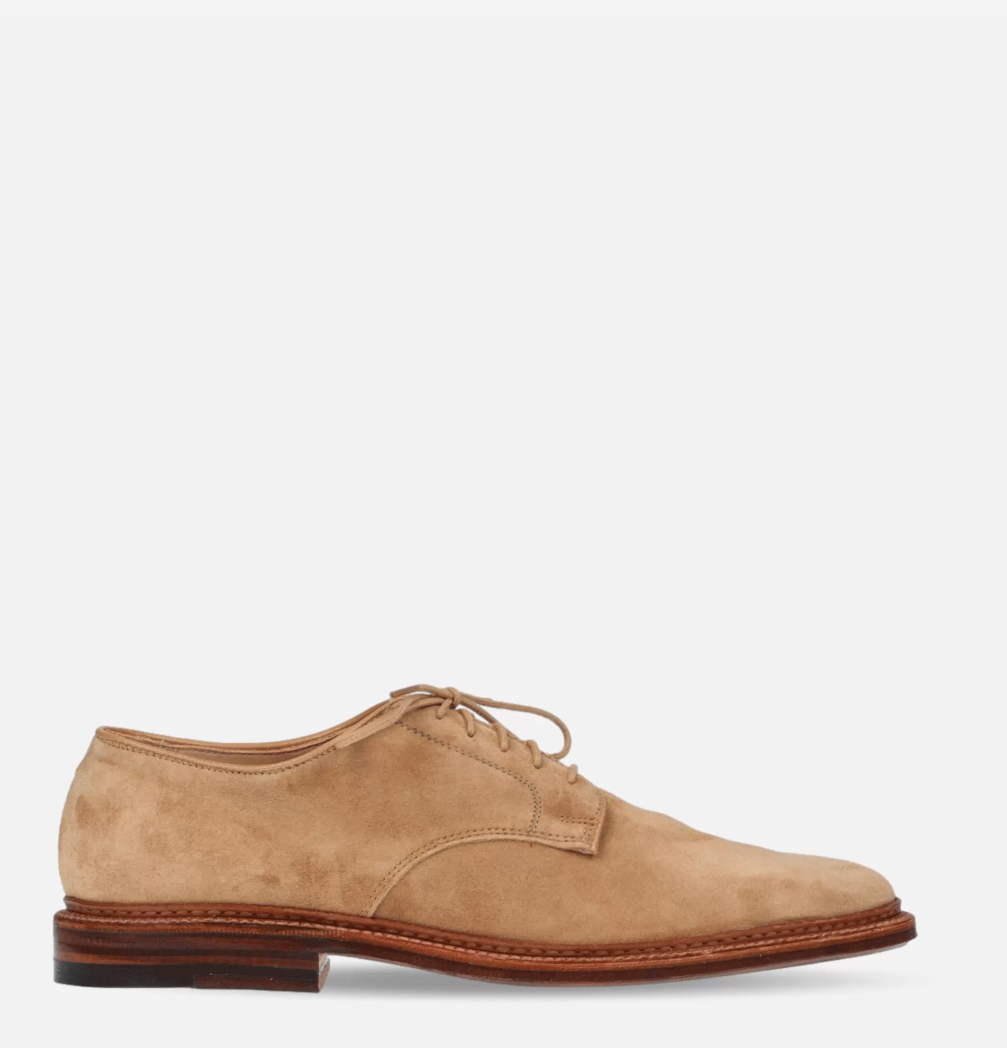 ALDEN SHOE CO Chaussures | 29332F - Plain Toe Blucher Suede Tan