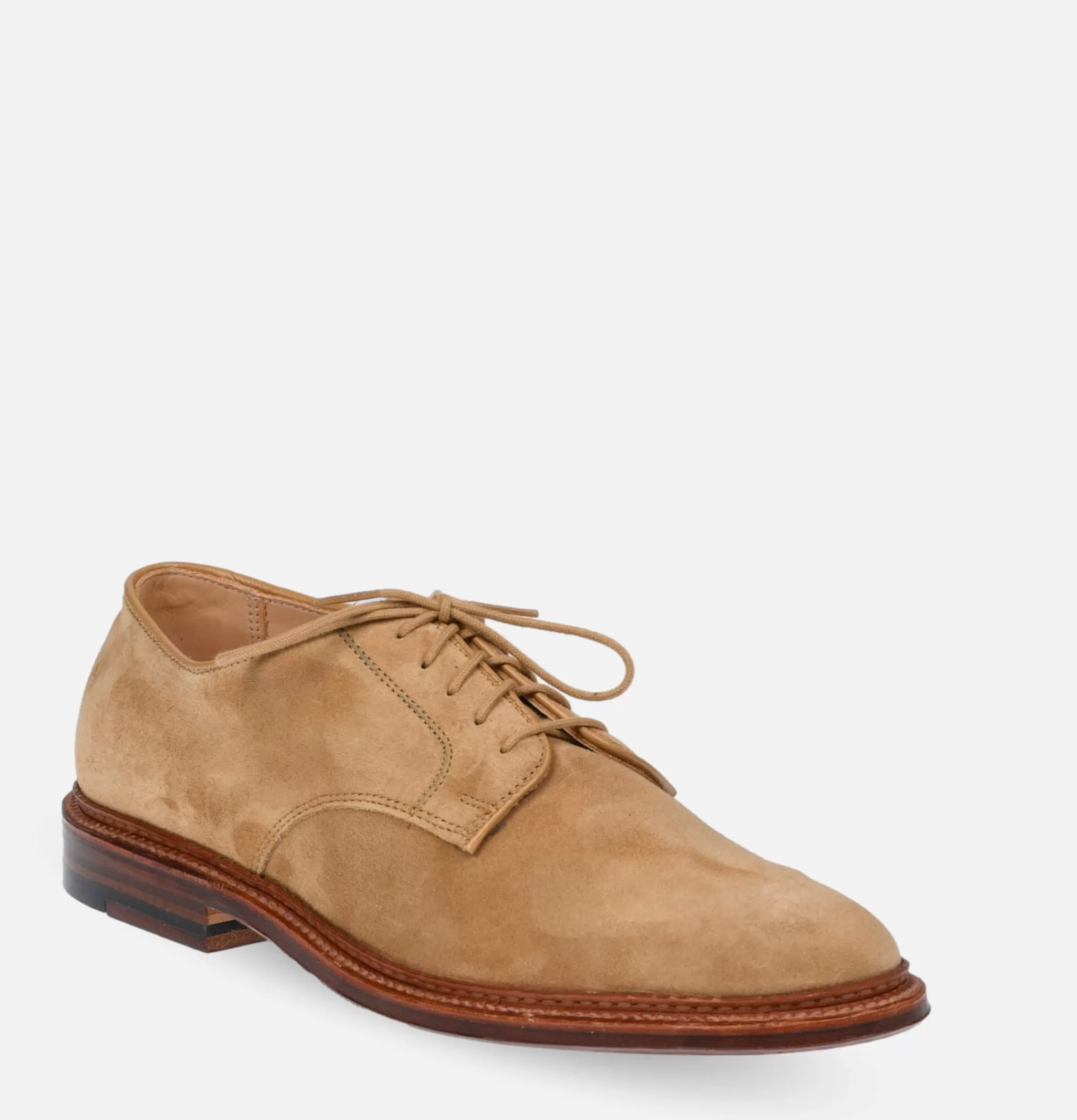 ALDEN SHOE CO Chaussures | 29332F - Plain Toe Blucher Suede Tan