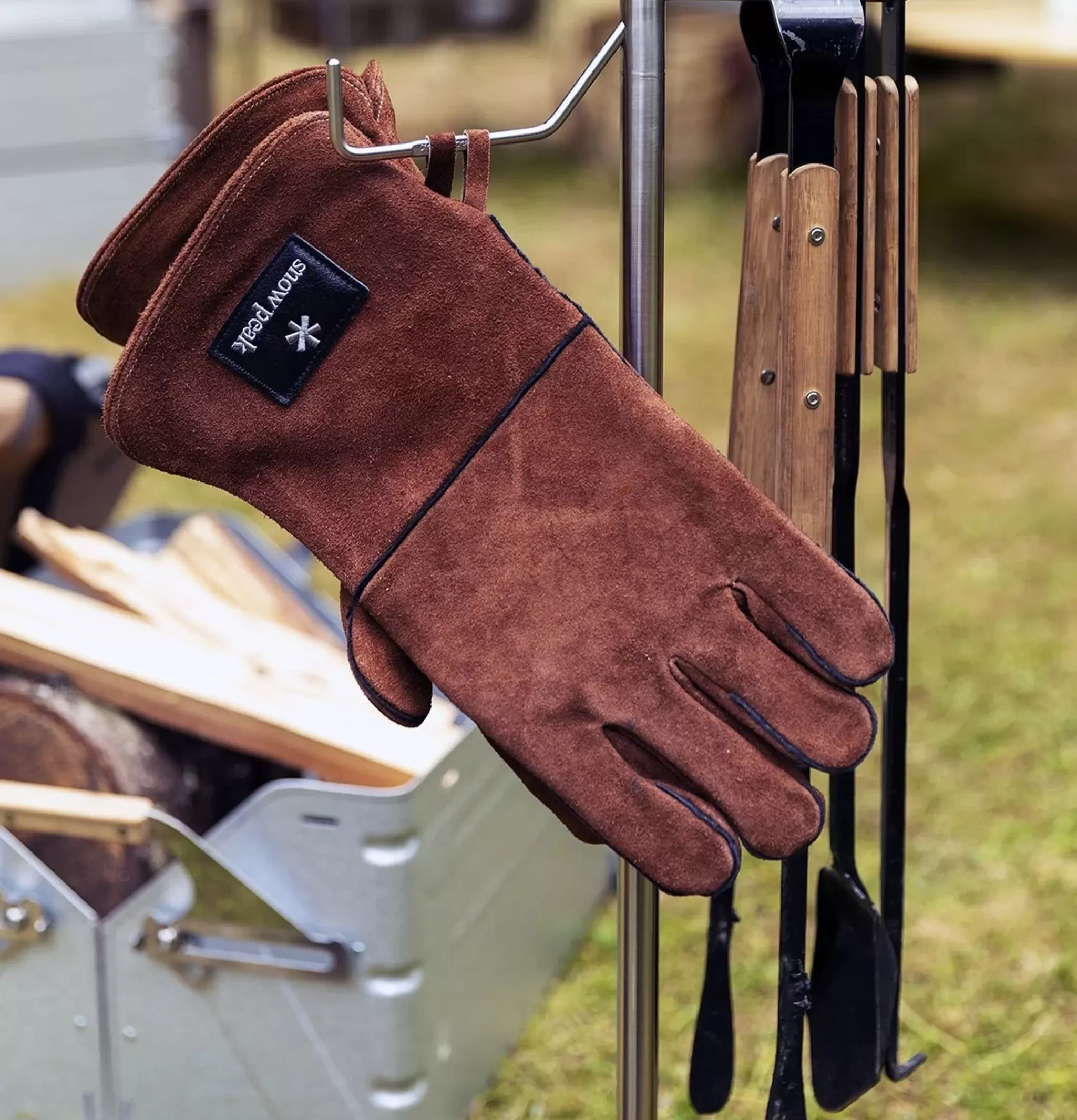 SNOW PEAK Maison | Fireside Gloves Brown