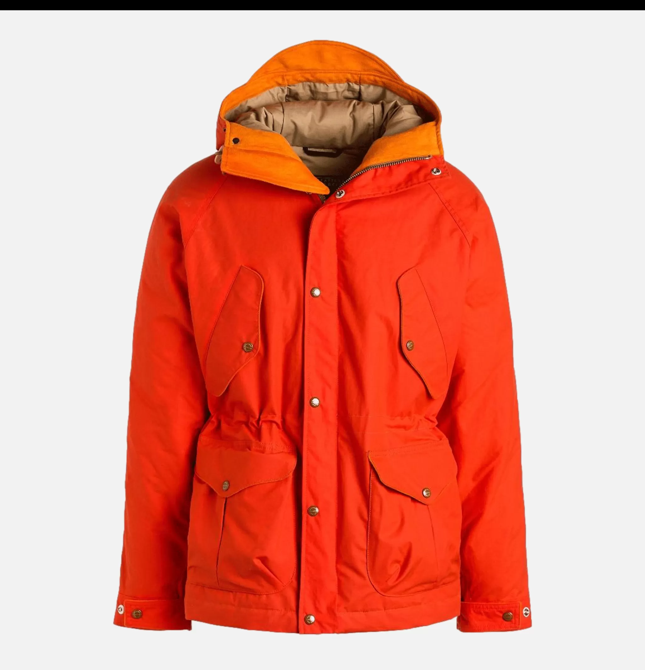 MANIFATTURA CECCARELLI Blousons & Manteaux | Fisherman Down Parka Orange