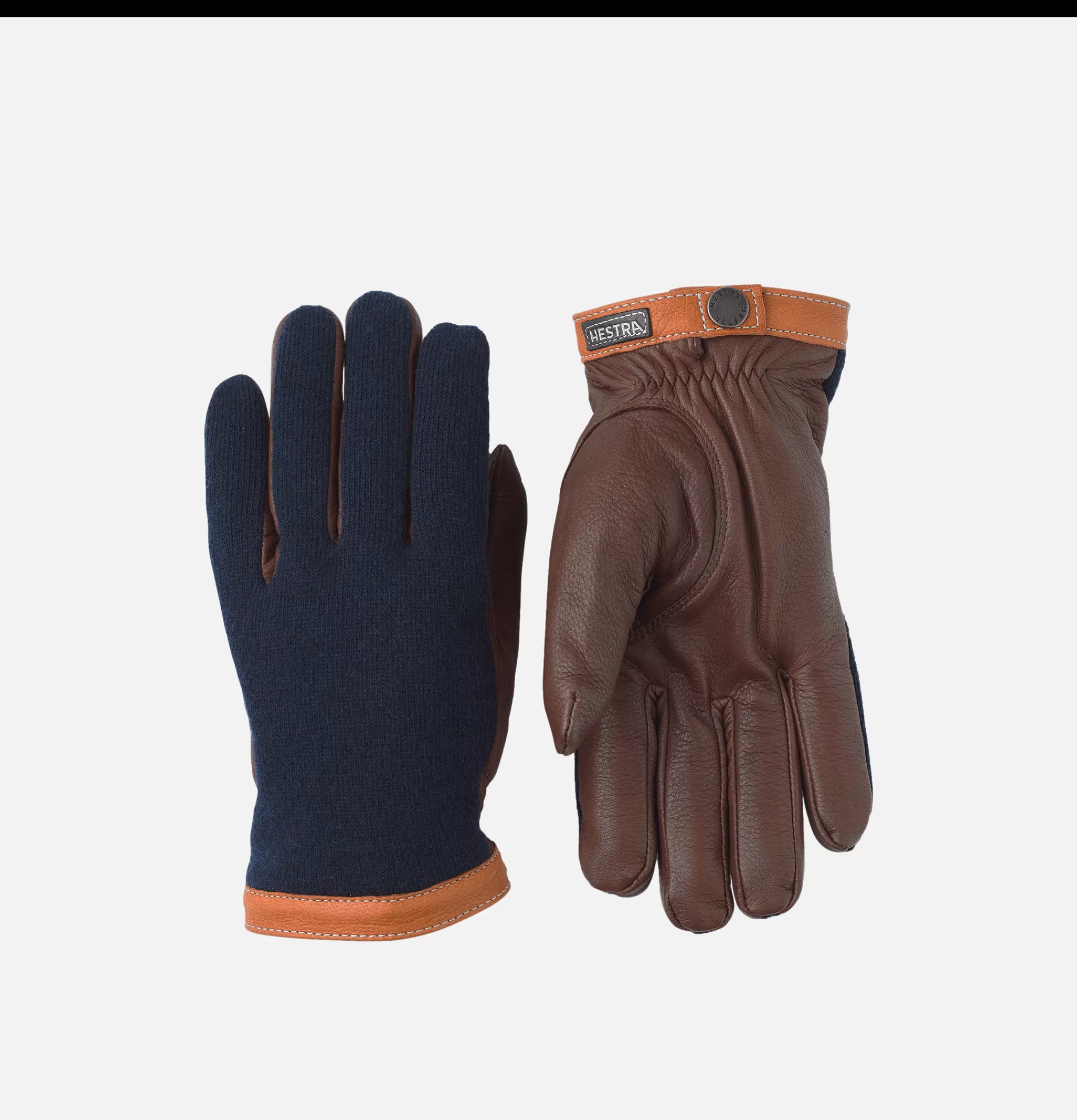 HESTRA Gants • Bonnets • Echarpes | Gants Deerskin Wool Tricot Navy