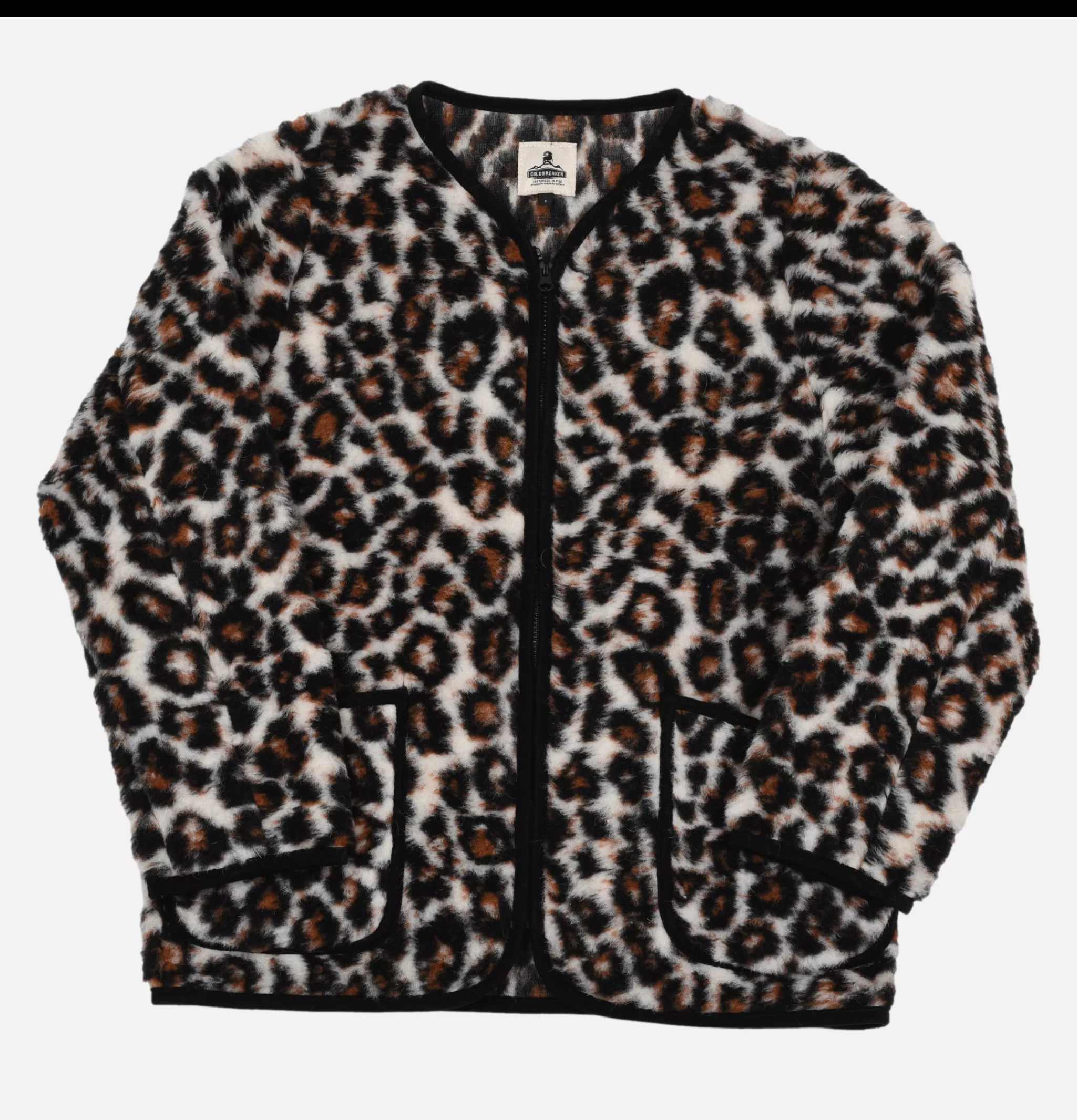 COLDBREAKER Sweats & Polaires | Gilet Nordeen Leopard