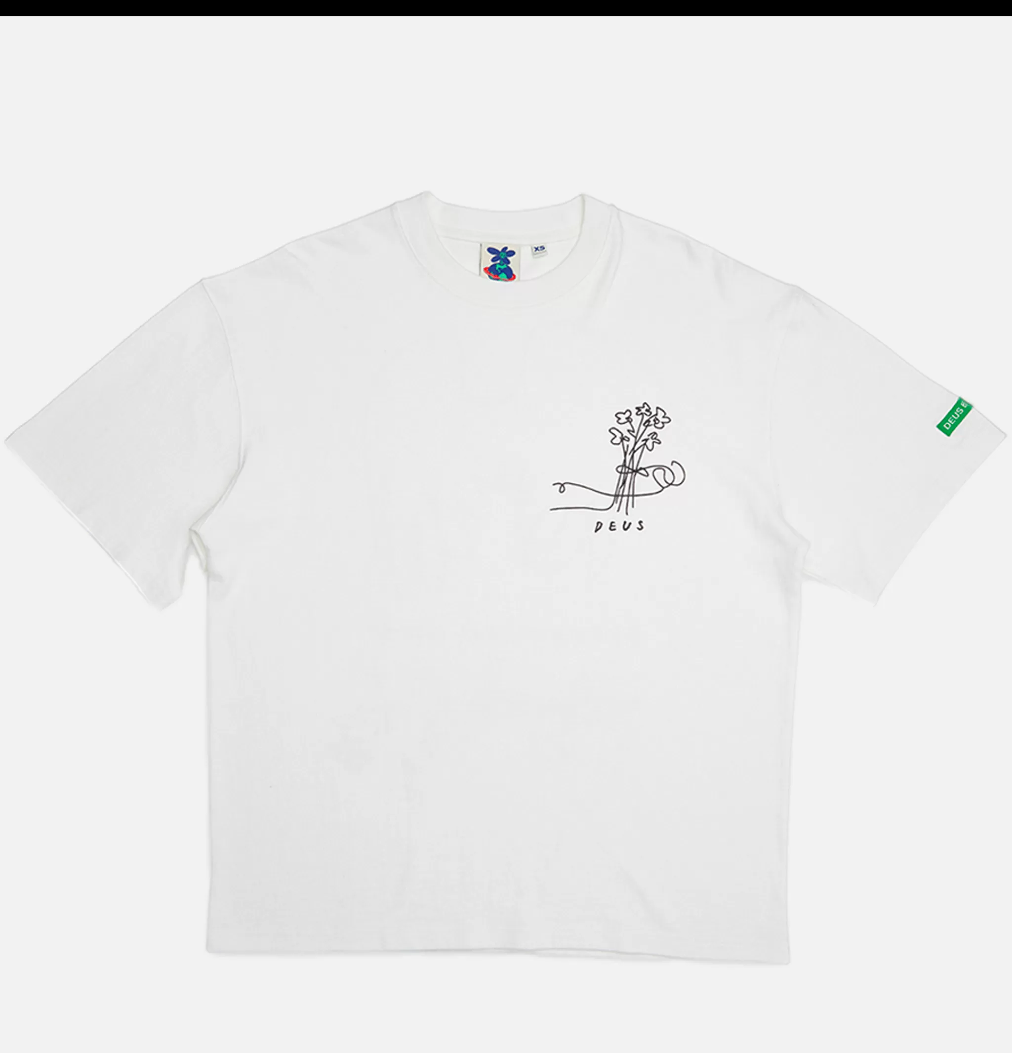 DEUS T-shirts | Hauntology Tee Vintage White