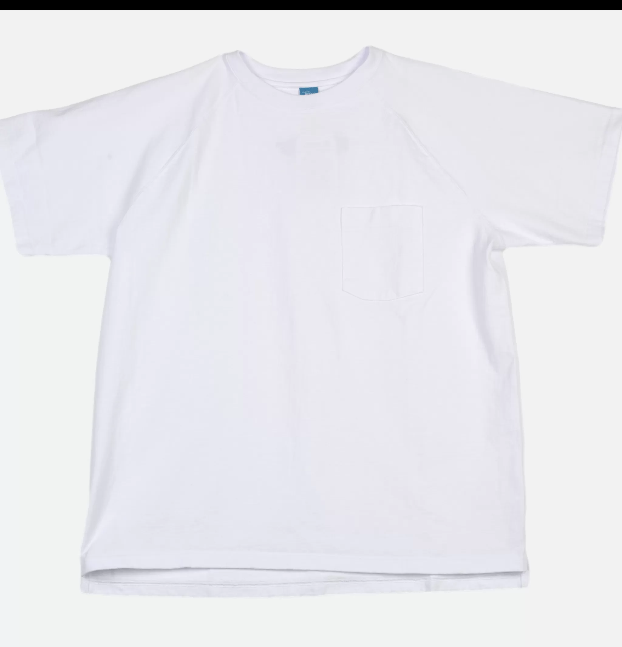 GOOD ON T-shirts | Heavy Raglan Pocket Tee Blanc